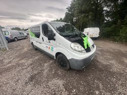 2011 RENAULT TRAFIC LL29 DCI LWB MEDIUM ROOF PANEL VAN SPARES OR REPAIRS