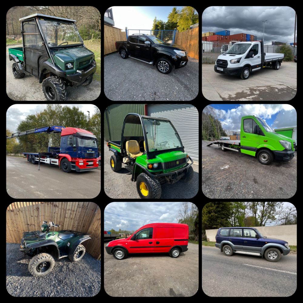 AUCTION OF CARS, VANS, TRUCKS, 4X4'S, QUADS + MORE Ends from Monday 31st July 2023 at 7.30pm