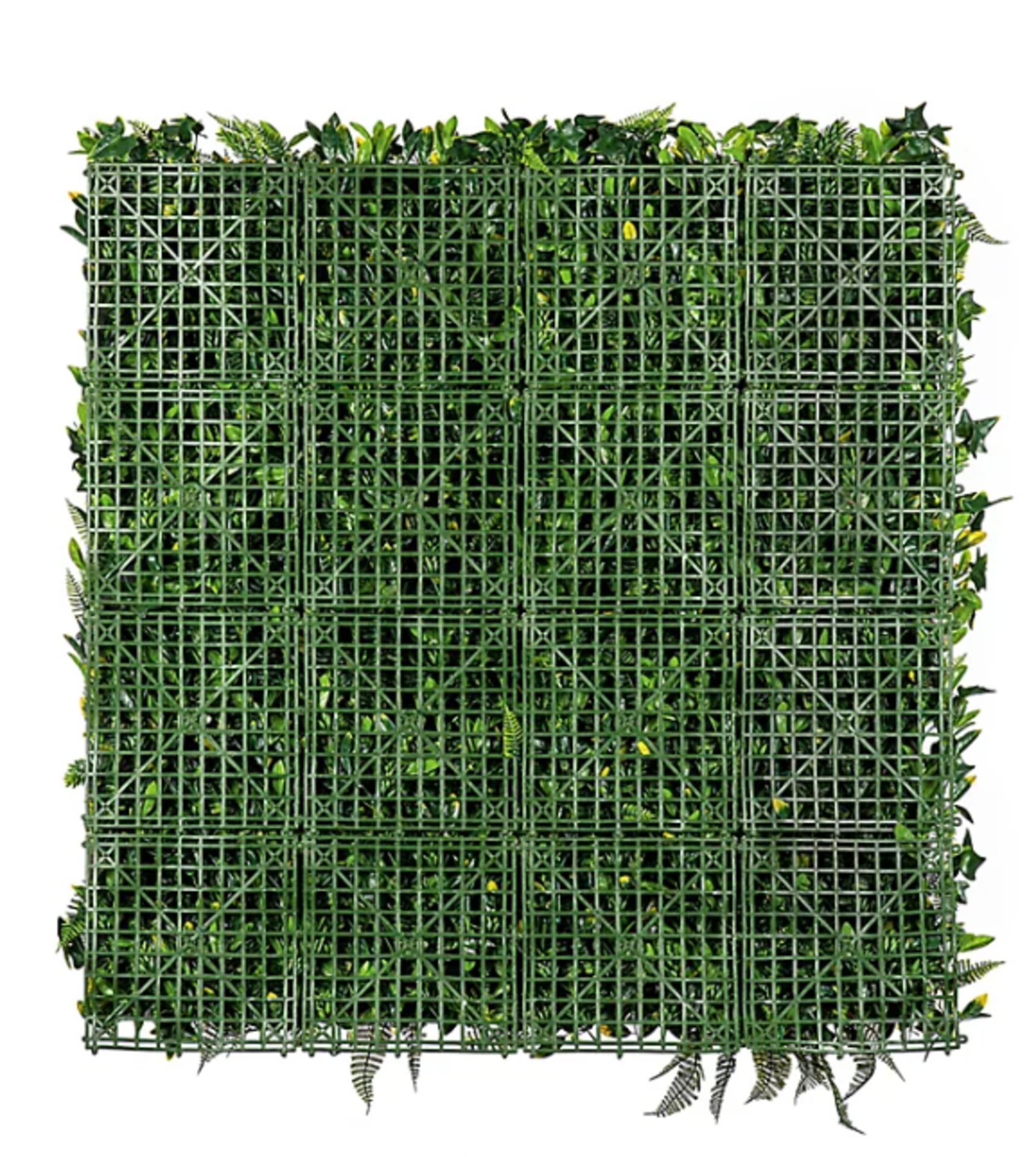 BRAND NEW CAMELLIA SQUARE ARTIFICIAL PLANT WALL, (H)1M (W)1M - Image 3 of 4