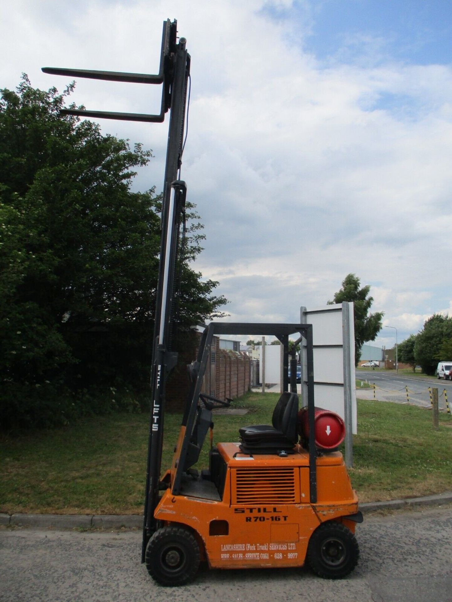 STILL R70-16T FORK LIFT FORKLIFT TRUCK STACKER CONTAINER SPEC TRIPLE MAST - Image 10 of 12