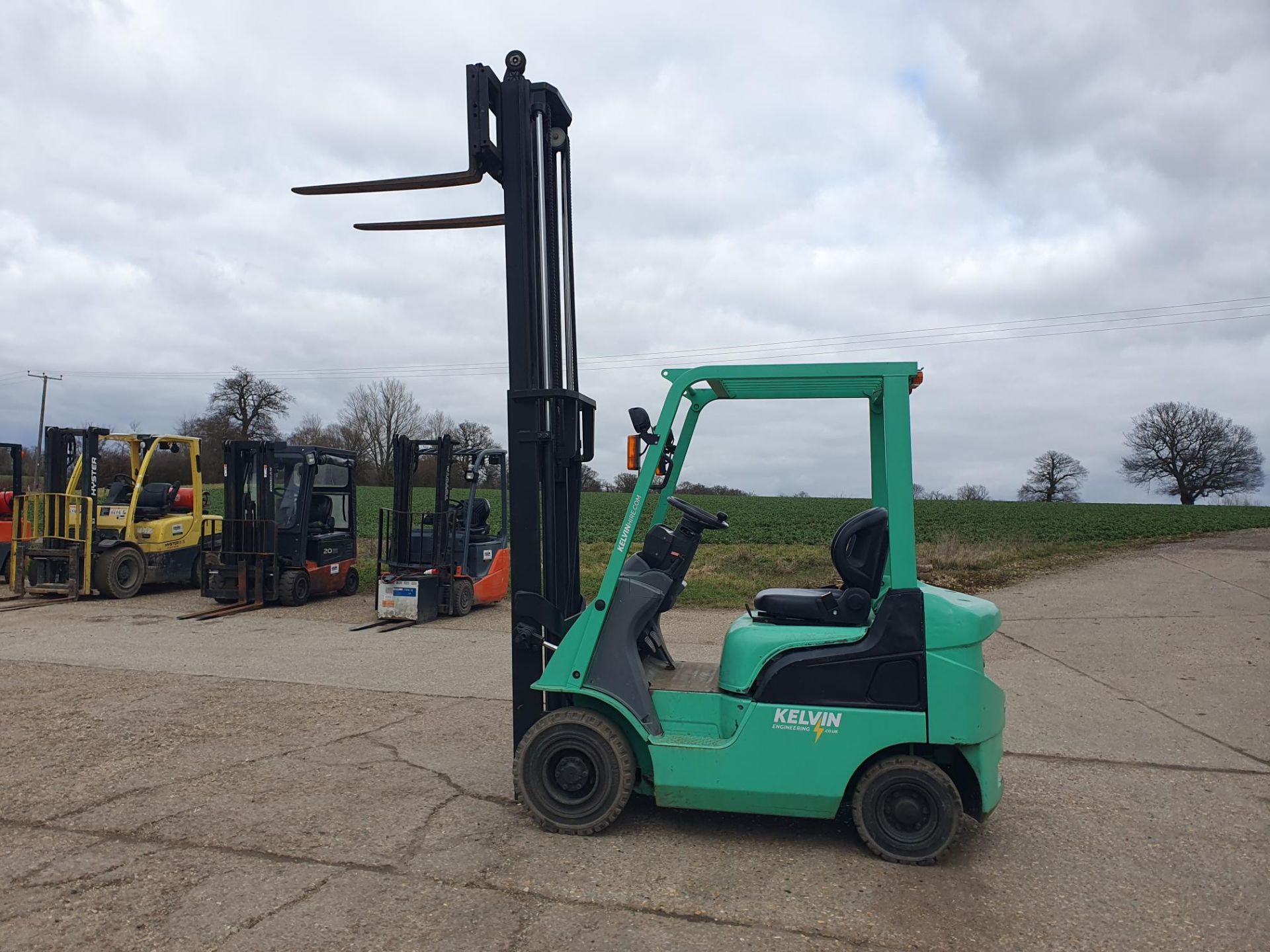 MITSUBISHI DIESEL FORKLIFT.1500KG CAPACITY WITH SHORT MAST - Image 10 of 10