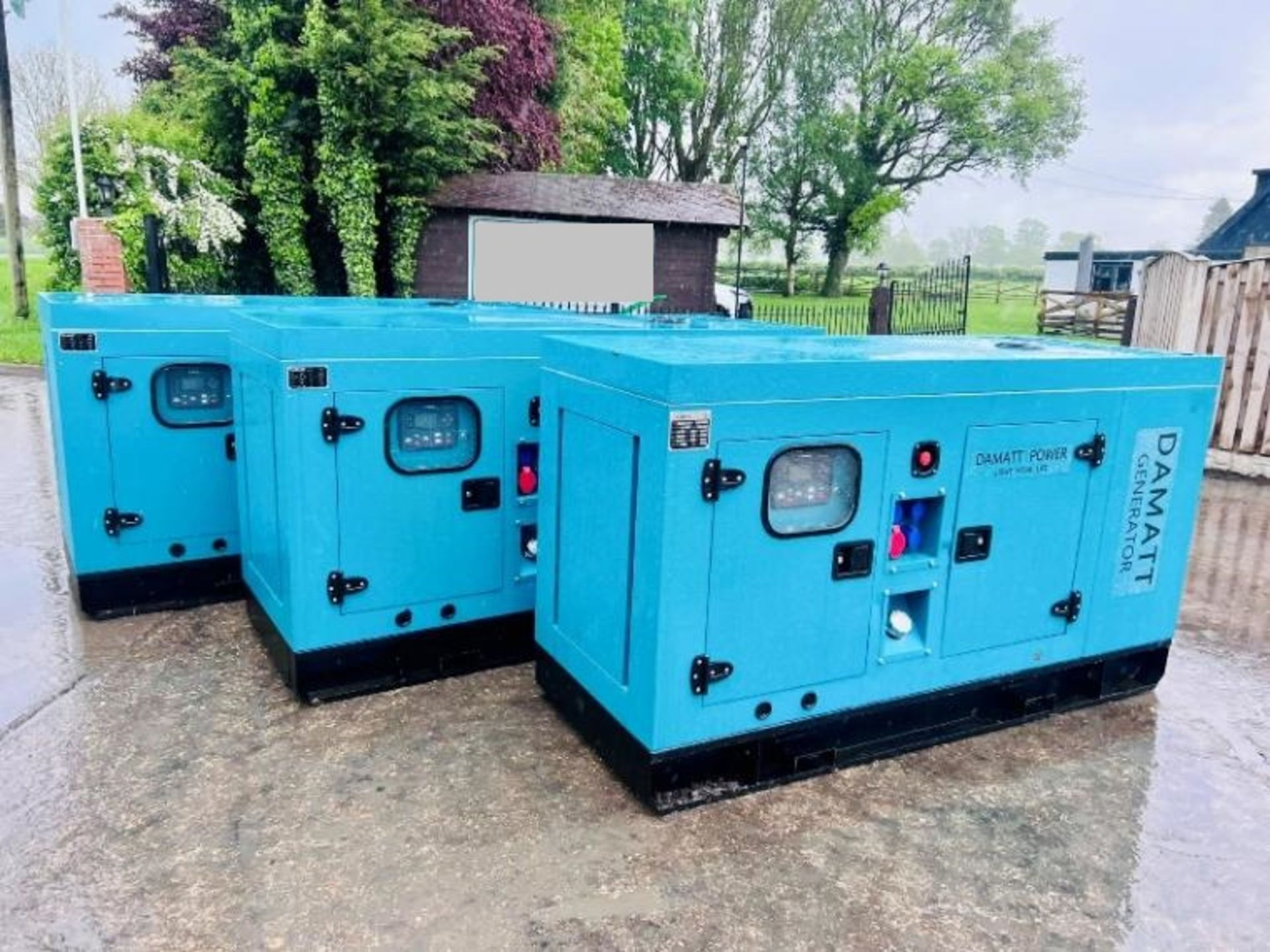 BRAND NEW DEMATT CA-30 41KVA SILENT RUN GENERATOR *YEAR 2023