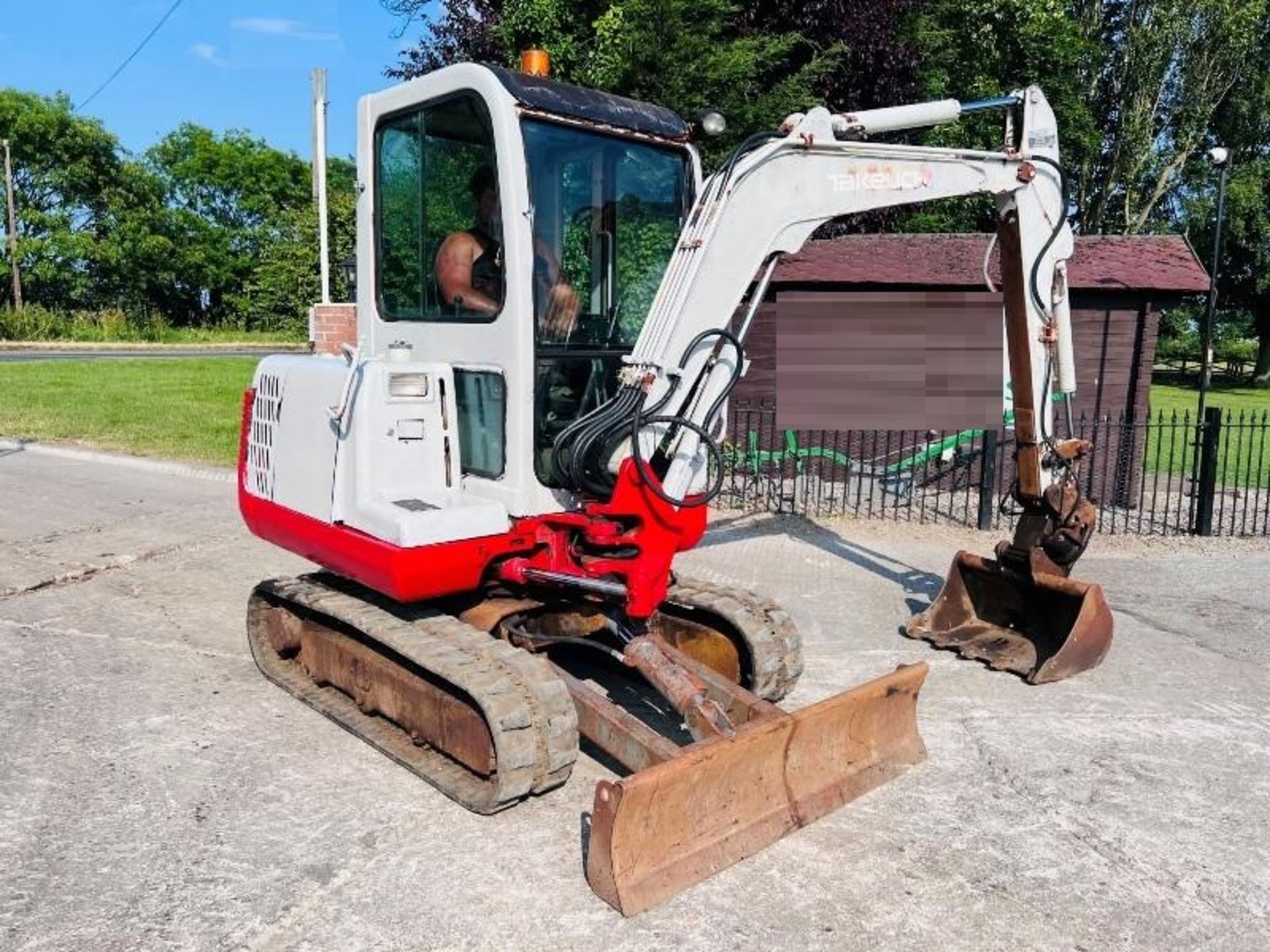 TAKEUCHI TB250 TRACKED EXCAVATOR *YEAR 2008* C/W ROTATING BUCKET - Bild 12 aus 20