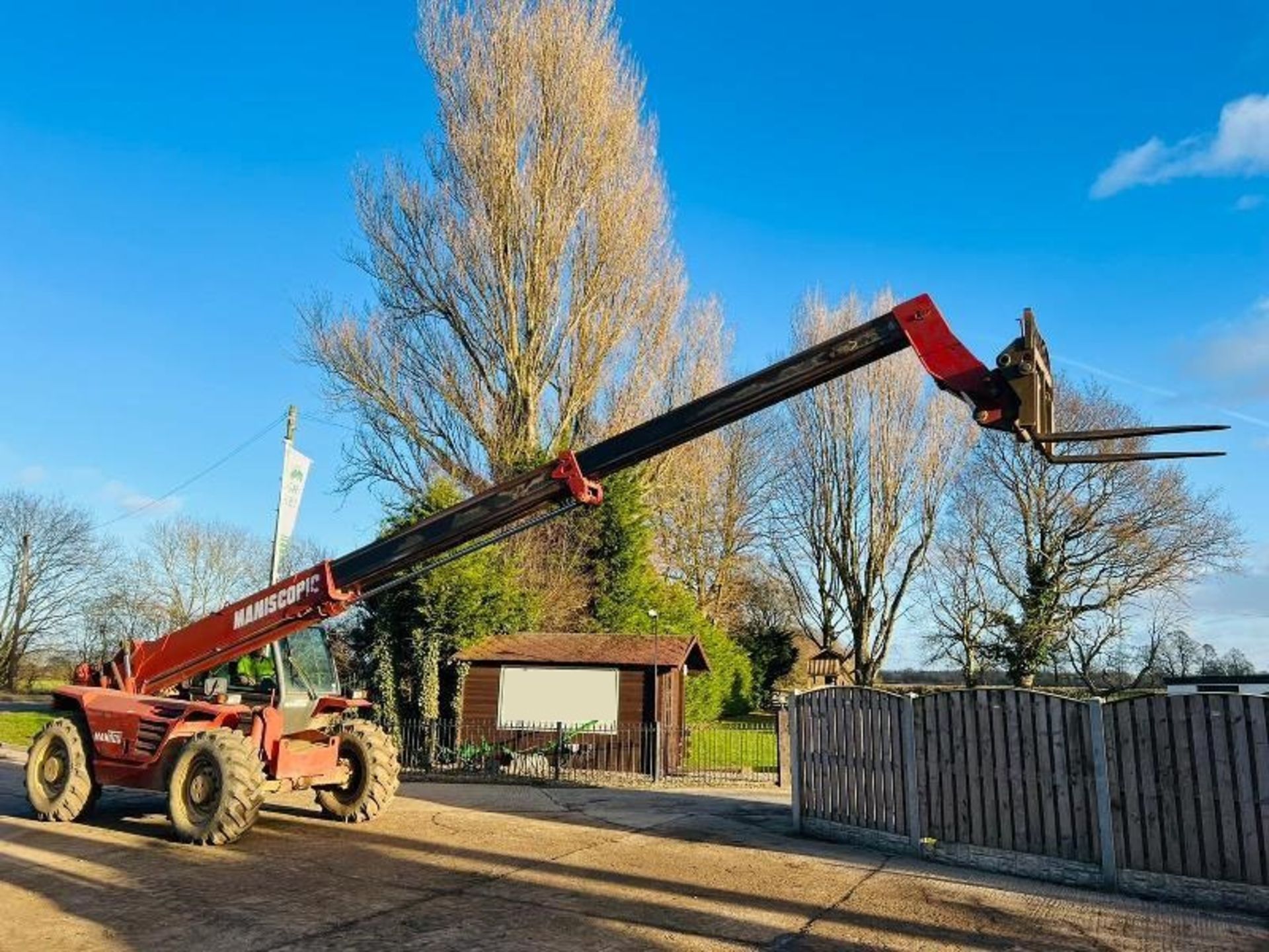 MANITOU MT1240 4WD TELEHANDLER * 12 METER * C/W PALLET TINES - Bild 6 aus 12