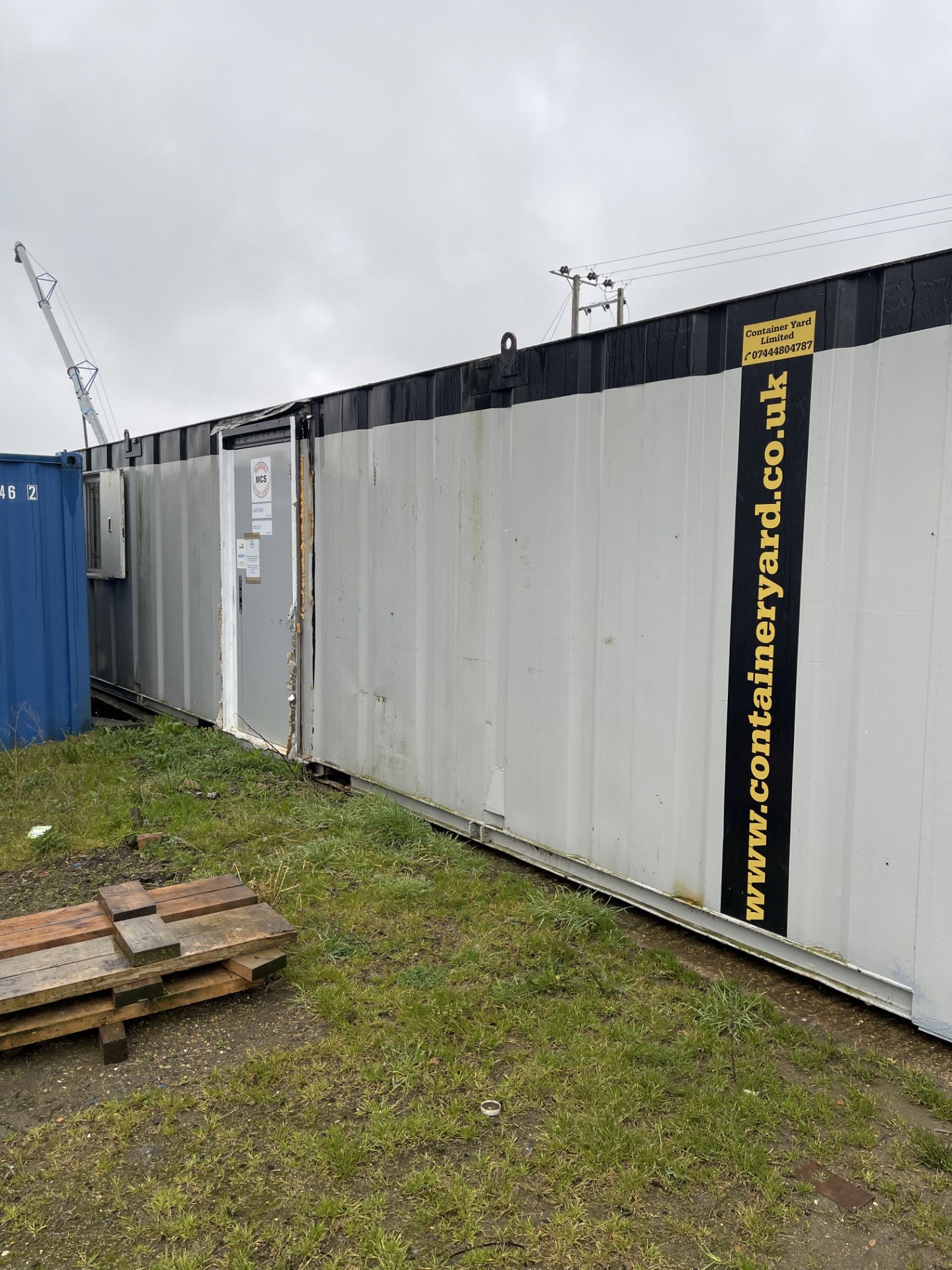 32 FOOT ANTI VANDAL SITE CABIN WELFARE UNIT TOILET. - Image 12 of 13