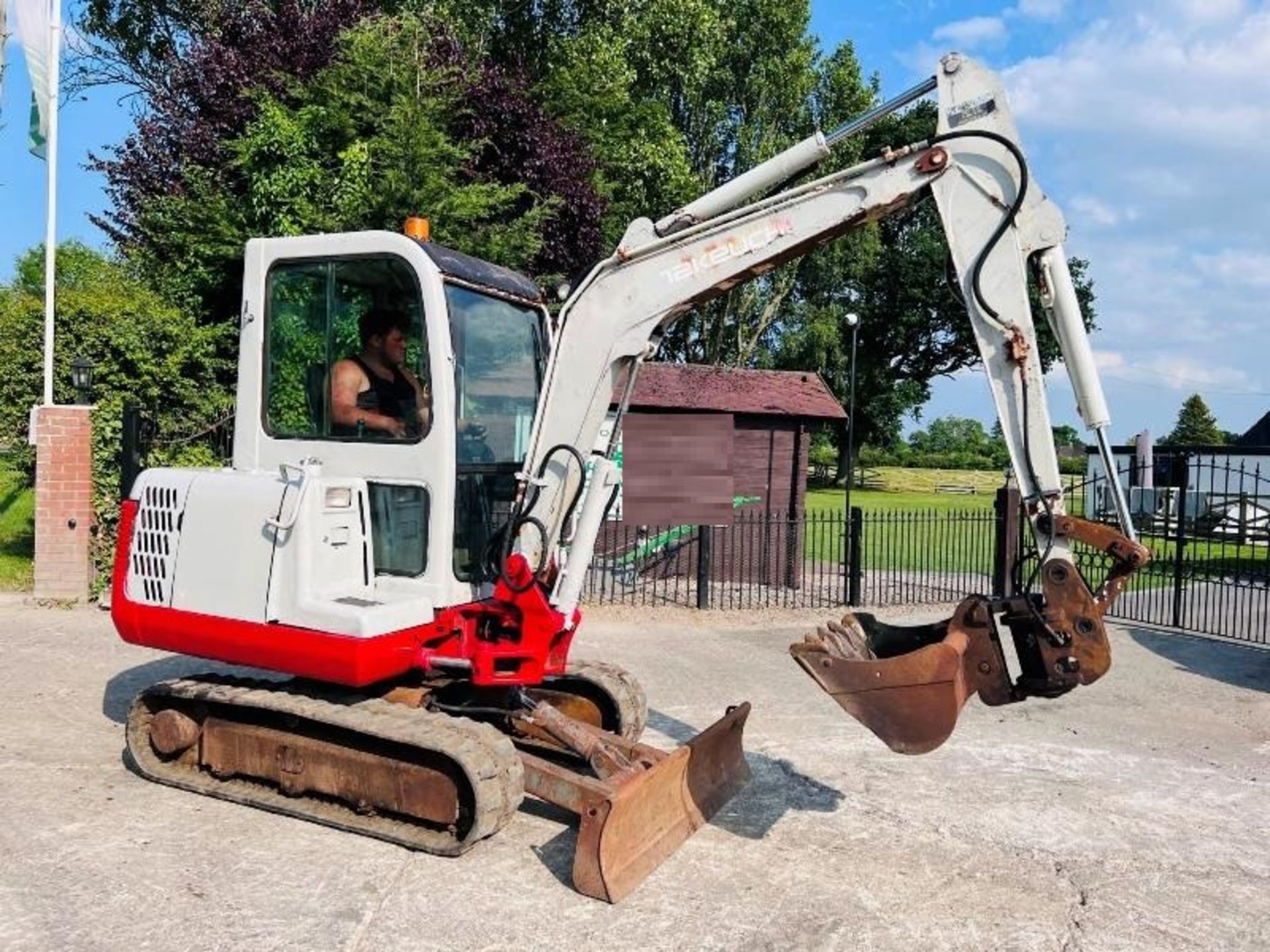 TAKEUCHI TB250 TRACKED EXCAVATOR *YEAR 2008* C/W ROTATING BUCKET - Bild 9 aus 20