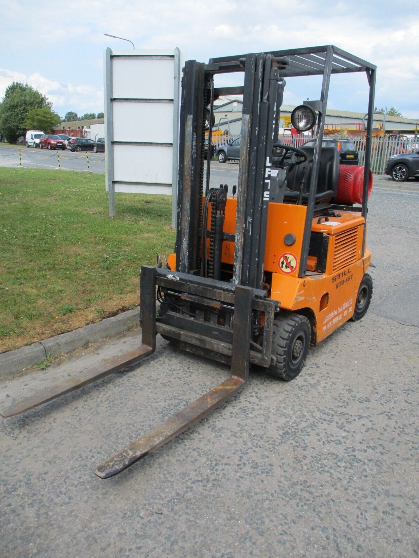 STILL R70-16T FORK LIFT FORKLIFT TRUCK STACKER CONTAINER SPEC TRIPLE MAST - Image 8 of 12