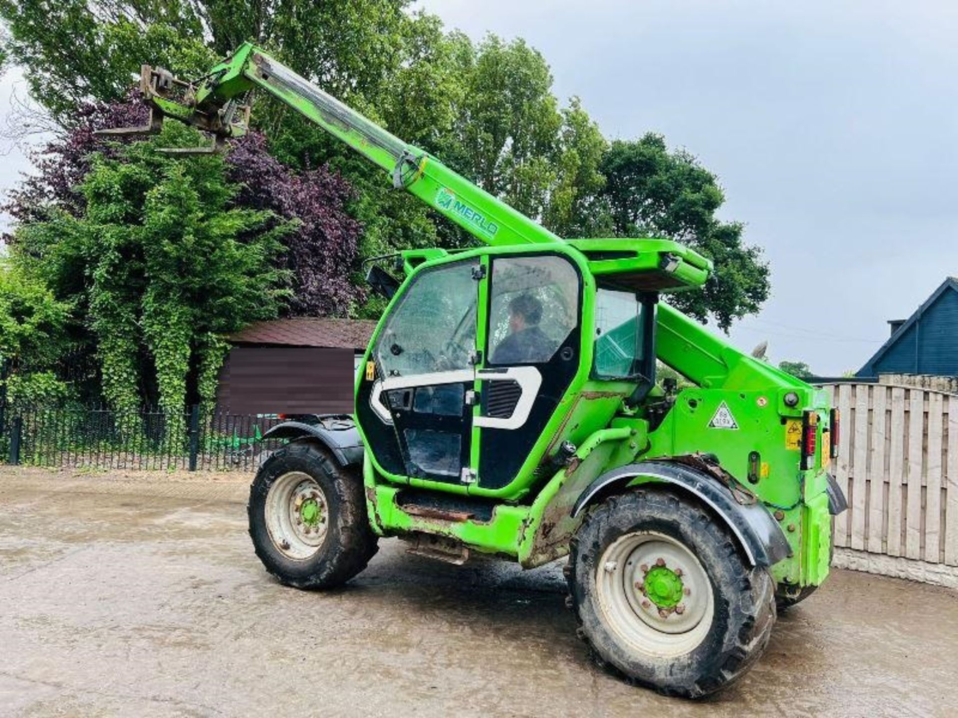 MERLO TF38.7-120 4WD TELEHANDLER *YEAR 2014* C/W PALLET TINES - Image 2 of 15