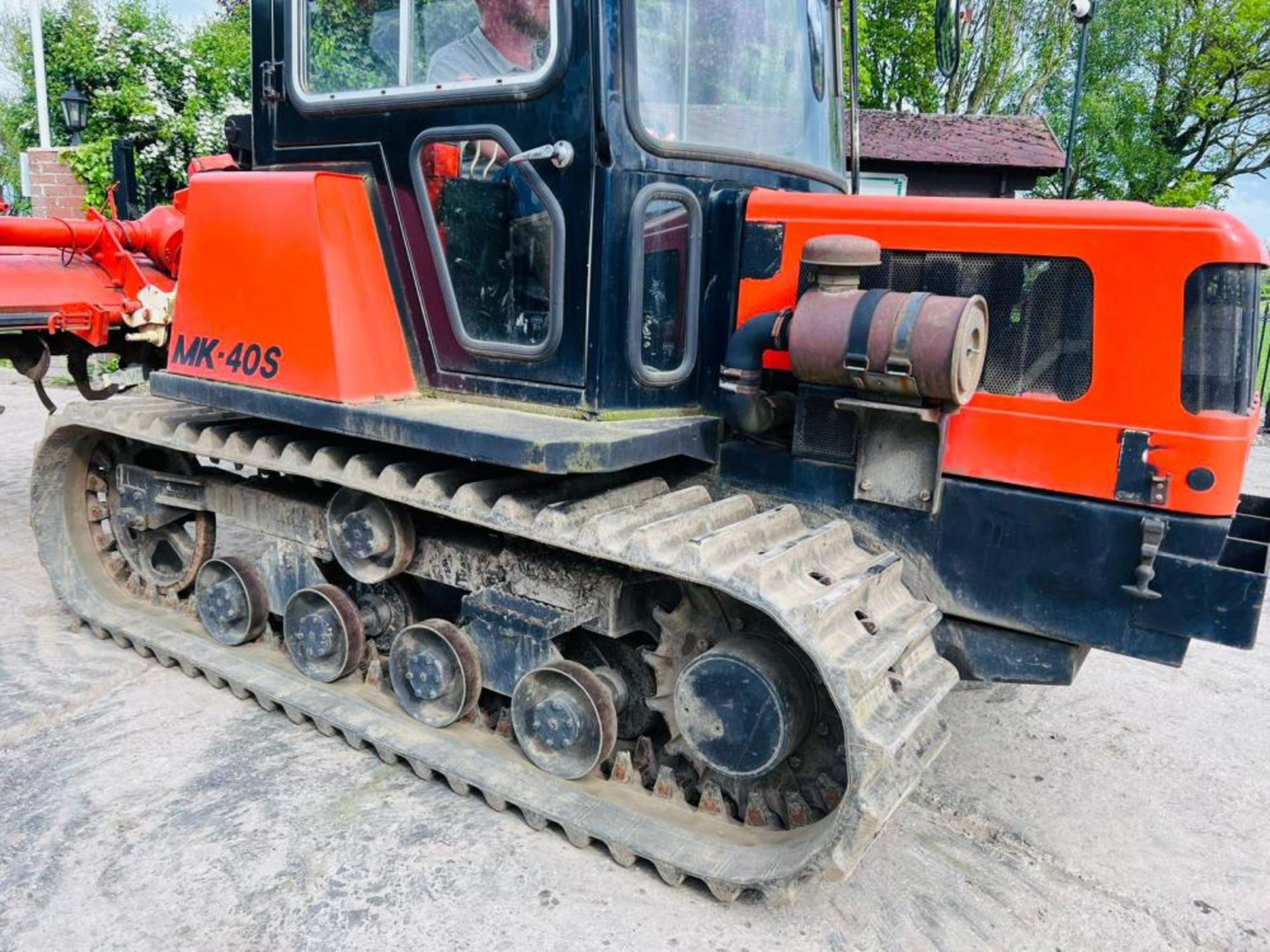 MOROOKA MK40S TRACKED TRACTOR C/W ROTAVATOR - Image 12 of 20