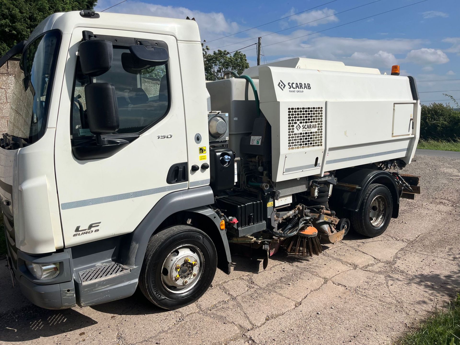 DAF LF 150 EURO 6 SCARAB ROAD SWEEPER 2017/67