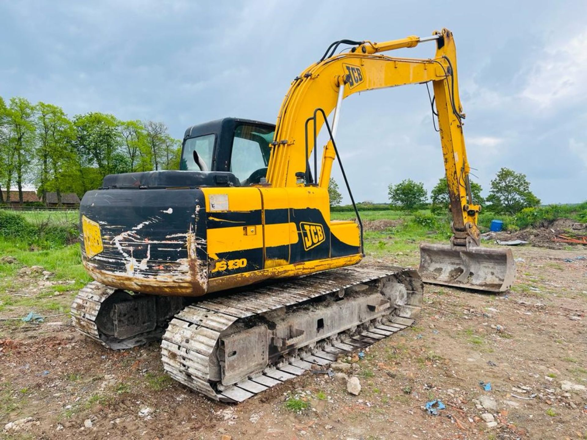 JCB JS130 EXCAVATOR - Image 4 of 15