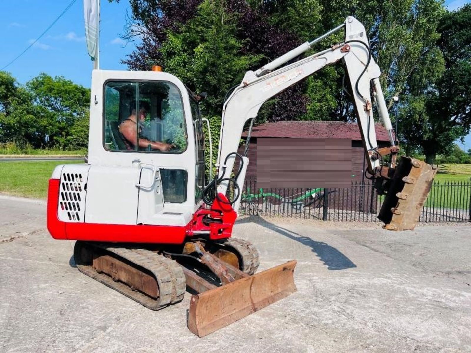 TAKEUCHI TB250 TRACKED EXCAVATOR *YEAR 2008* C/W ROTATING BUCKET - Bild 11 aus 20