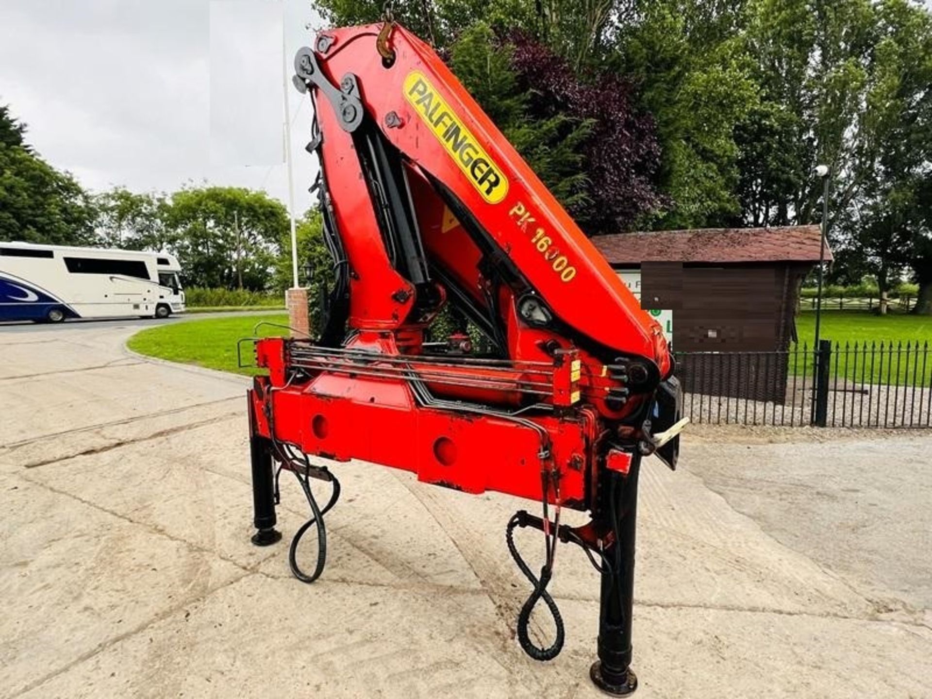 PALFINGER PK16000 CRANE C/W HYDRAULIC PUSH OUT BOOM - Image 3 of 8