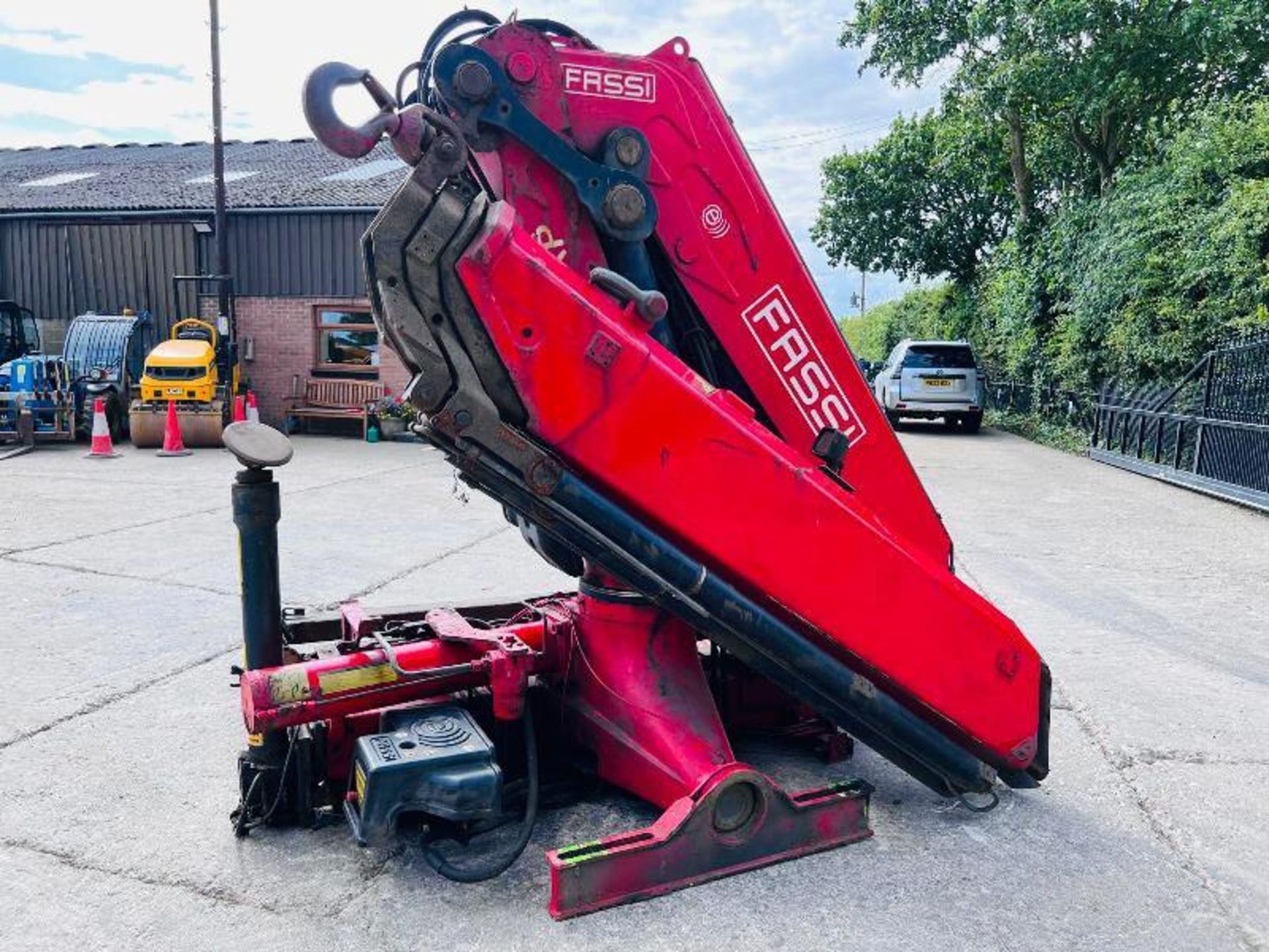 FASSI F420XP REMOTE CONTROL CRANE *YEAR 2008* C/W 4 X HYDRAULIC SUPPORT LEGS - Bild 4 aus 20