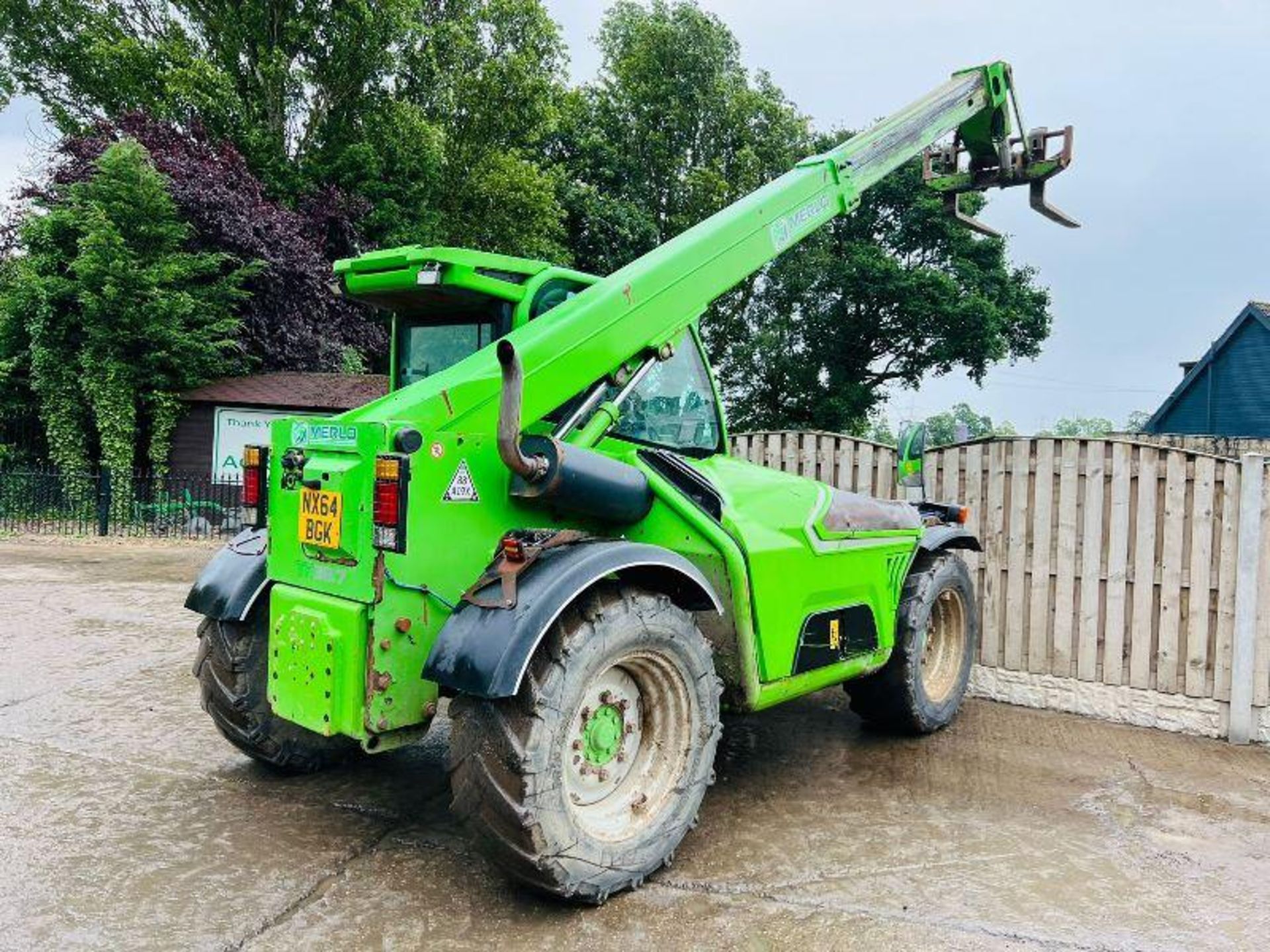 MERLO TF38.7-120 4WD TELEHANDLER *YEAR 2014* C/W PALLET TINES - Image 14 of 15