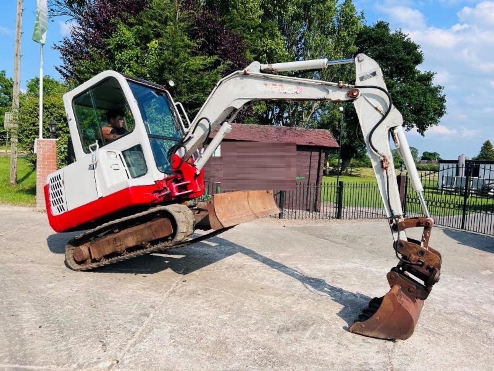 TAKEUCHI TB250 TRACKED EXCAVATOR *YEAR 2008* C/W ROTATING BUCKET - Bild 6 aus 20