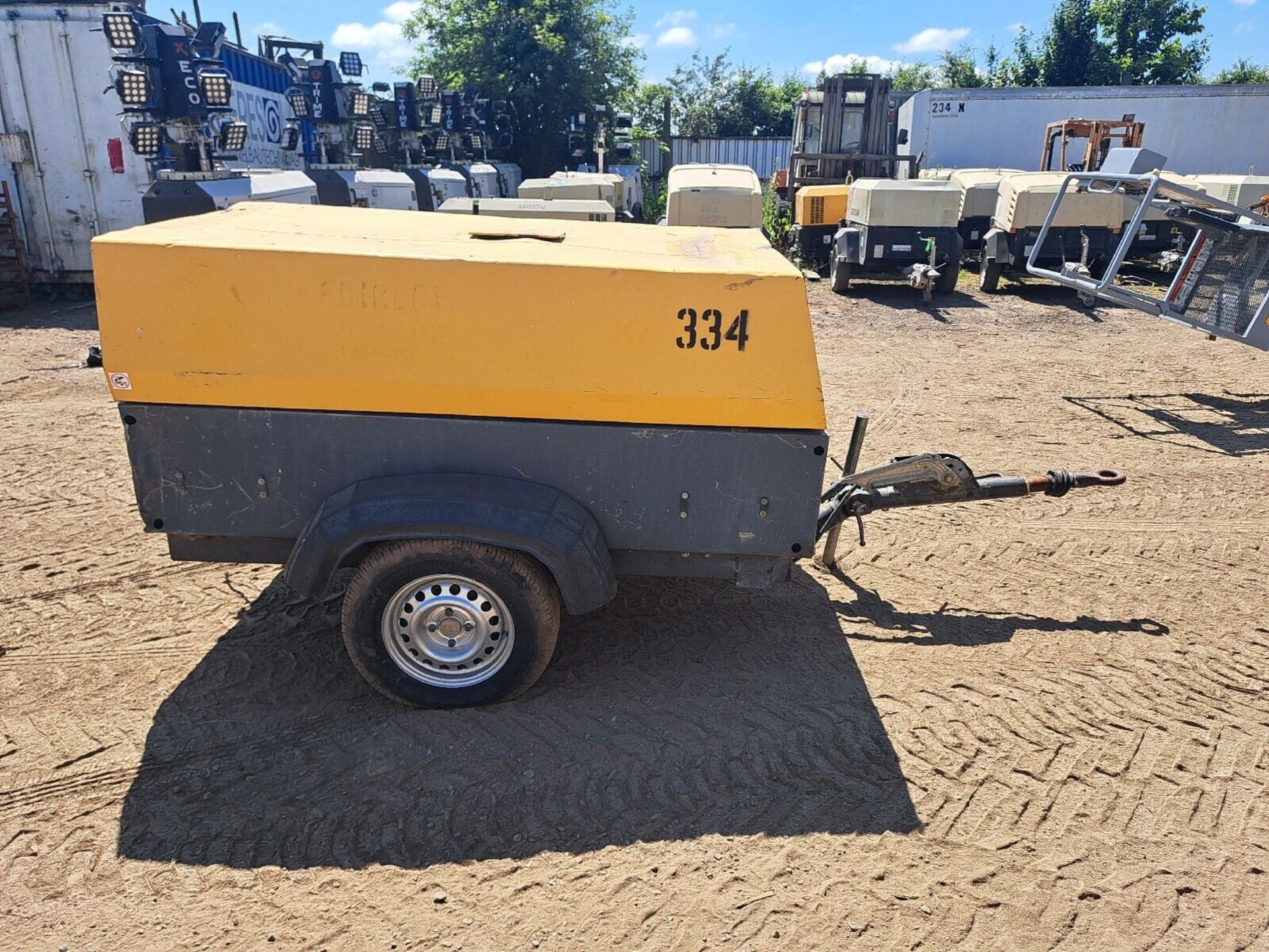 ATLAS COPCO XAS 77 DIESEL COMPRESSOR 150CFM - Image 5 of 8