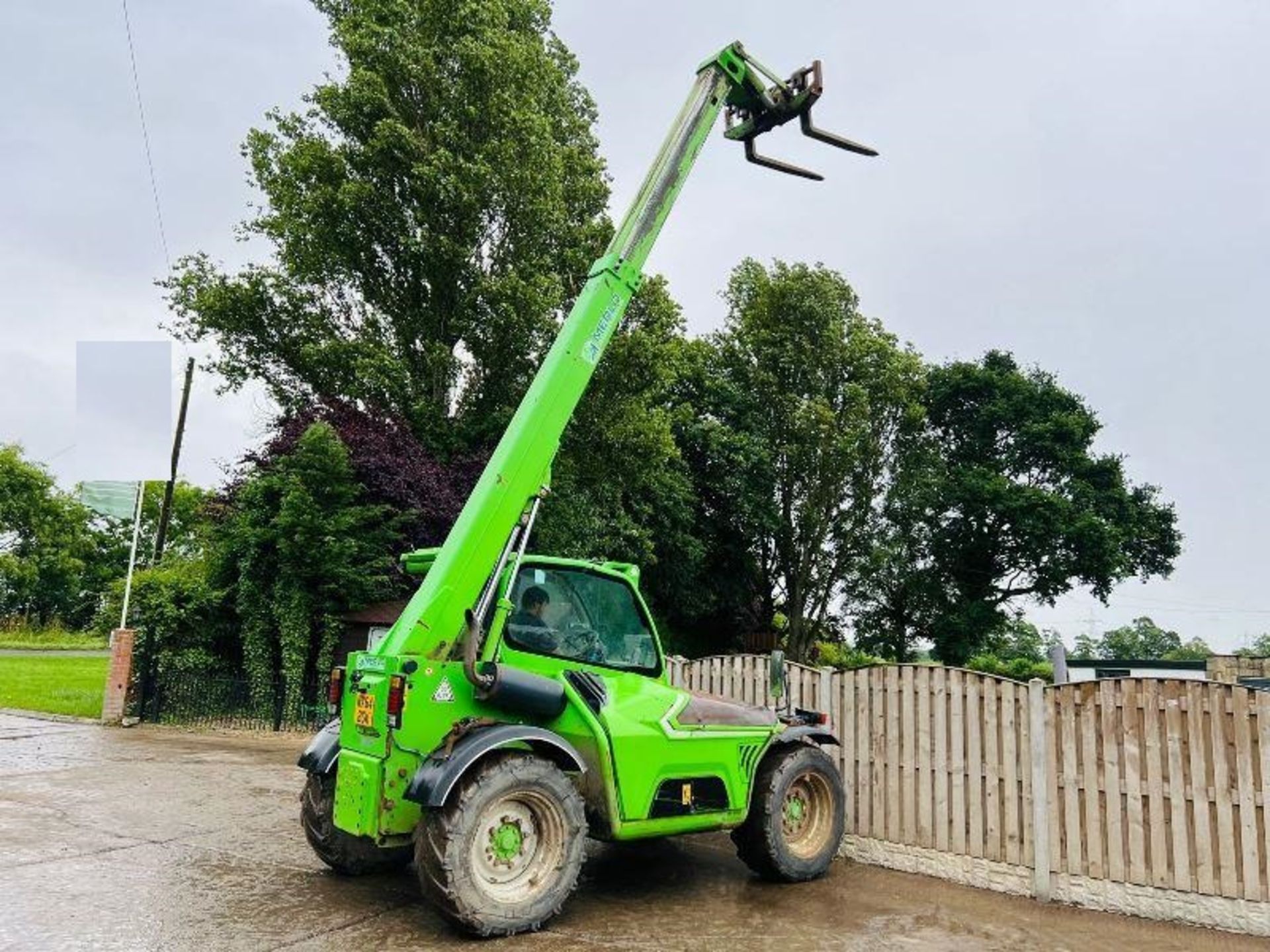 MERLO TF38.7-120 4WD TELEHANDLER *YEAR 2014* C/W PALLET TINES