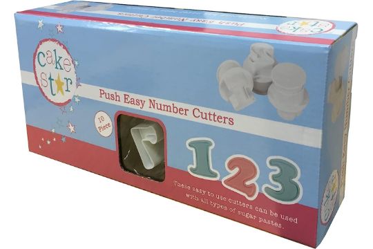 PALLET OF 500 NEW CAKE STAR PUSH EASY NUMBER CUTTERS - 10 PIECES - RRP £4500 - Image 3 of 4