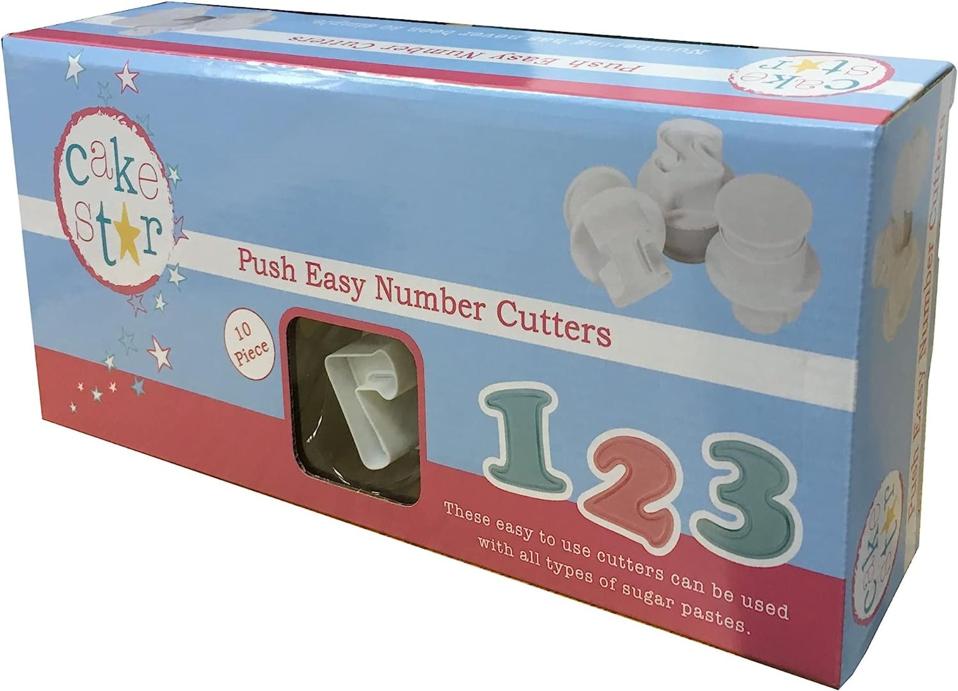 PALLET OF 500 NEW CAKE STAR PUSH EASY NUMBER CUTTERS - 10 PIECES - RRP £4500 - Image 3 of 4