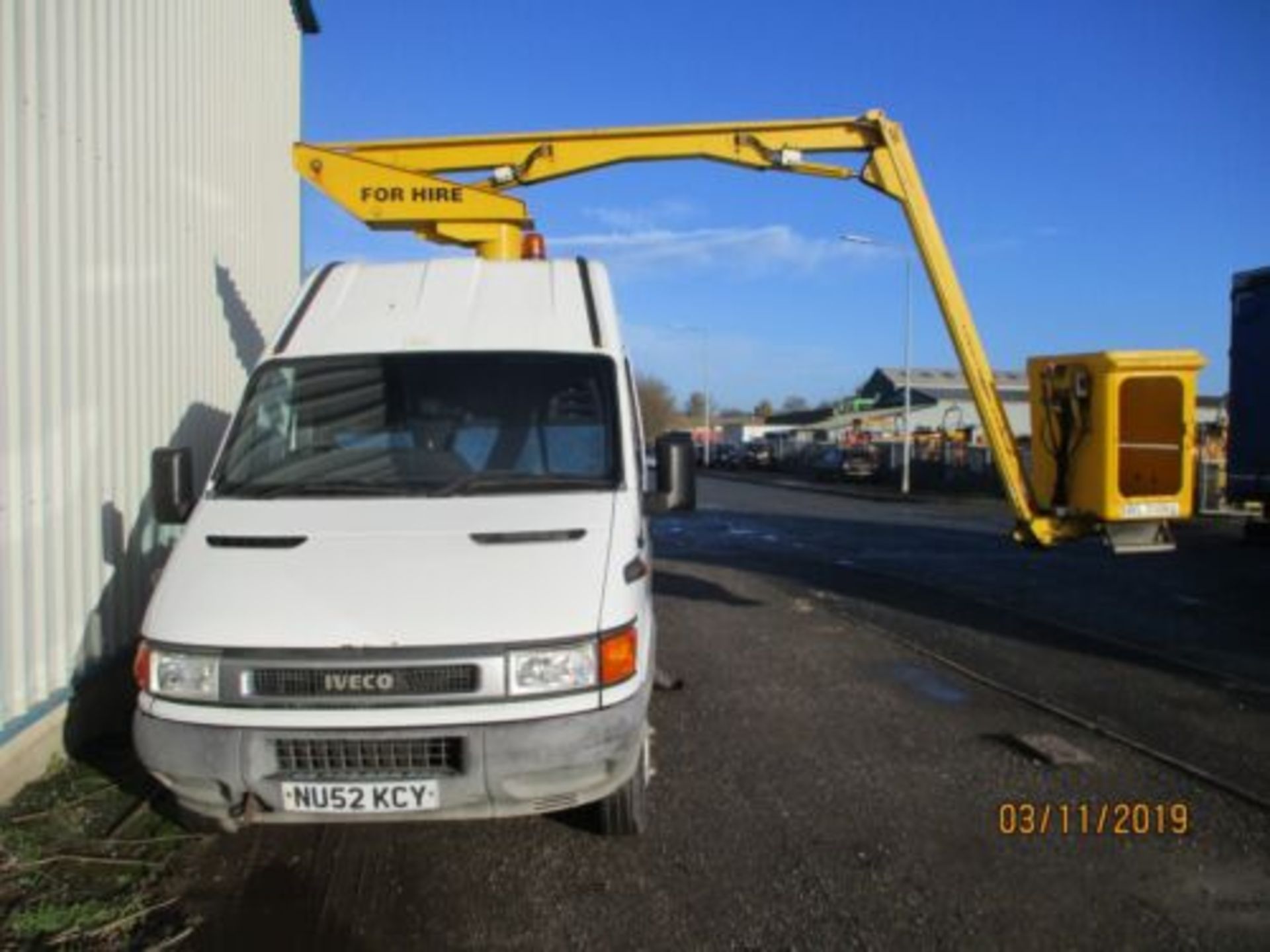 IVECO DAILY CHERRY PICKER SCISSOR LIFT ACCESS PLATFORM VAN MOUNT ED 12.5 METRE - Bild 5 aus 10