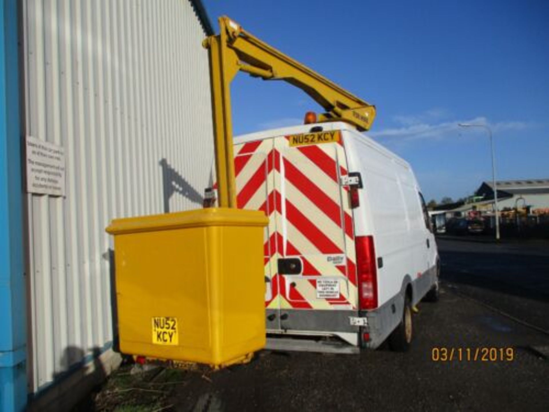 IVECO DAILY CHERRY PICKER SCISSOR LIFT ACCESS PLATFORM VAN MOUNT ED 12.5 METRE - Bild 4 aus 10