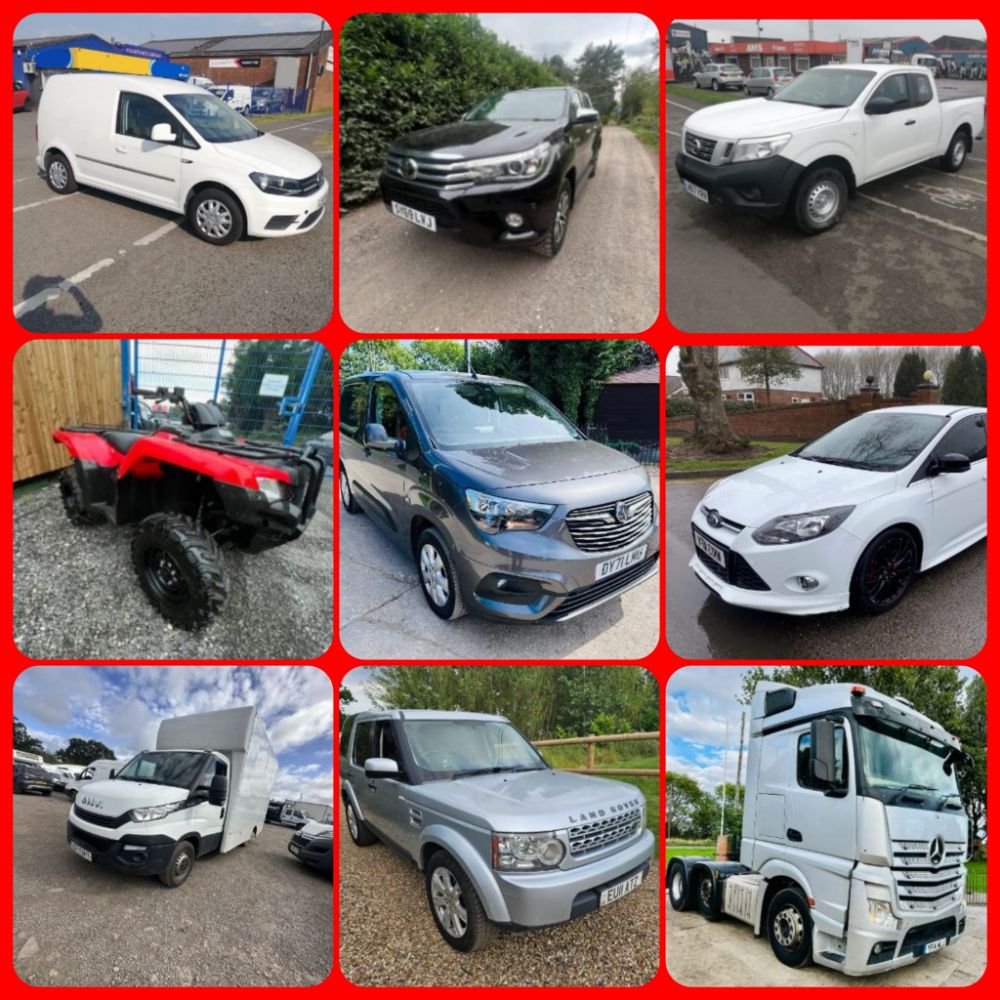 MEGA CLEARANCE OF TRADE VANS, CARS, TRUCKS, 4X4'S, QUADS, CARAVANS & MOTORHOMES Ends from Monday 28th August 2023 at 2pm