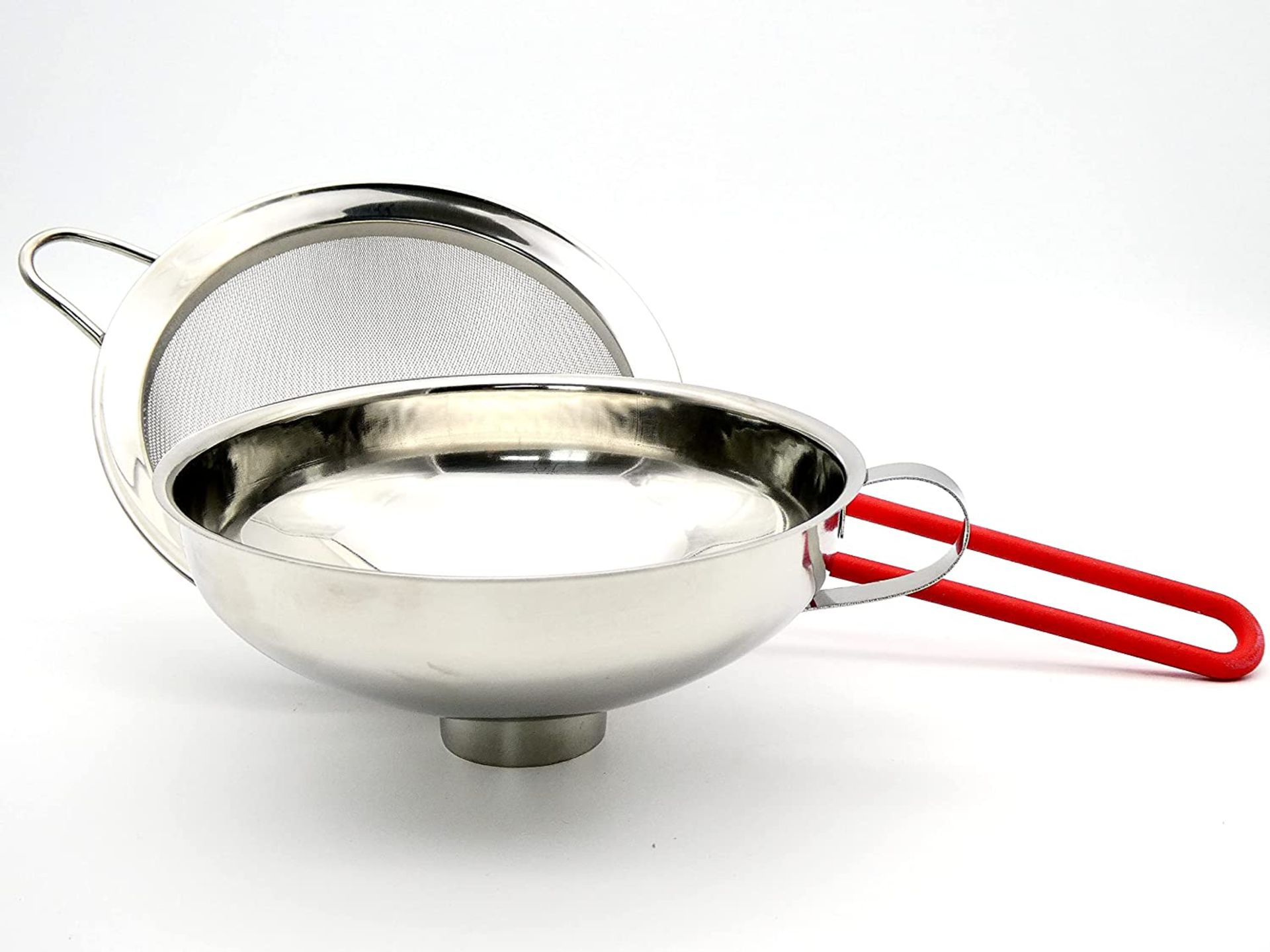 20 X FUNNEL AND SIEVE FOR CATERING, COOKING, CANNING RRP £259 - Image 2 of 6