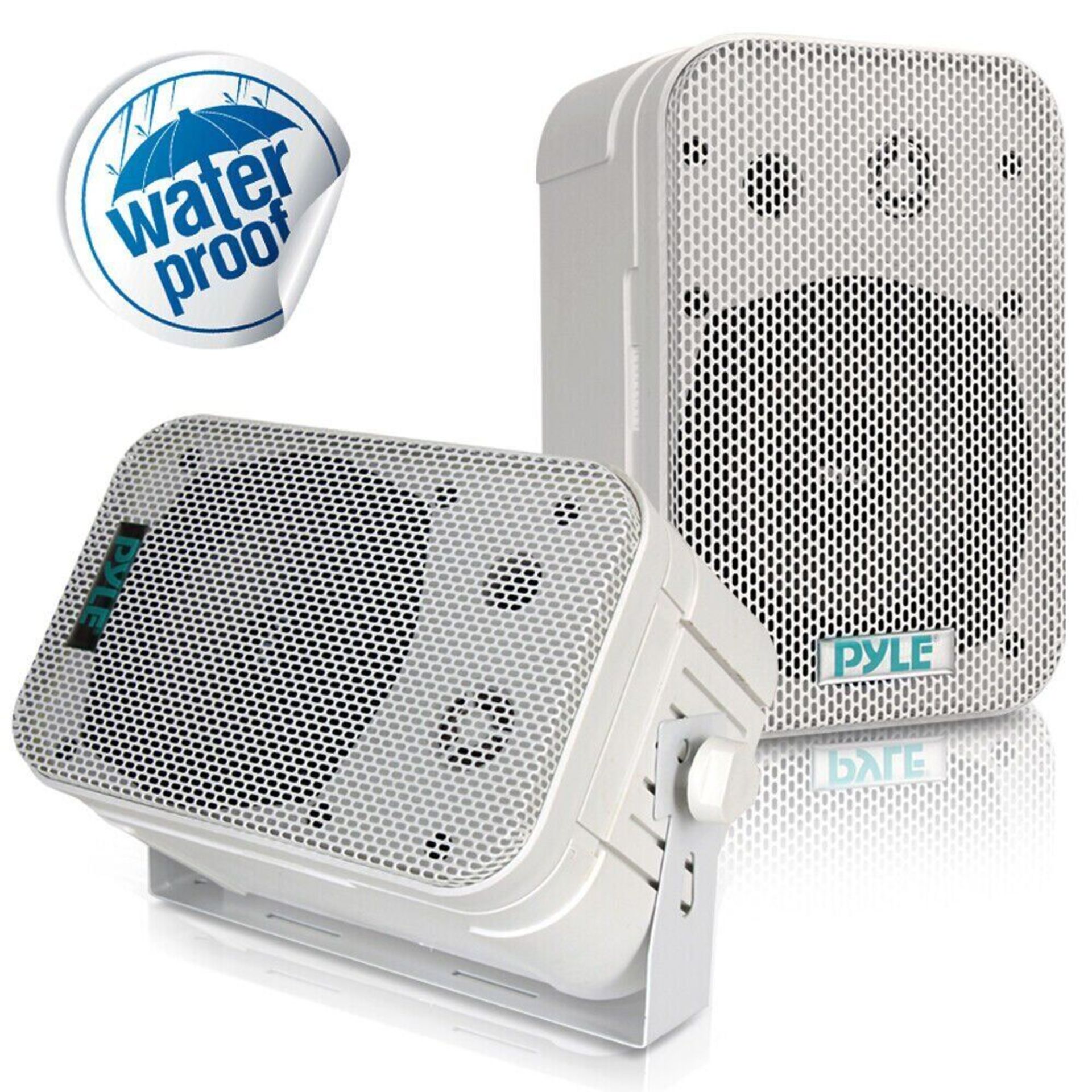 PALLET OF 20 X PAIRS OF 2 X PYLE HOME DUAL WATERPROOF OUTDOOR SPEAKER SYSTEM - 5.25 INCH PAIR - Image 7 of 8