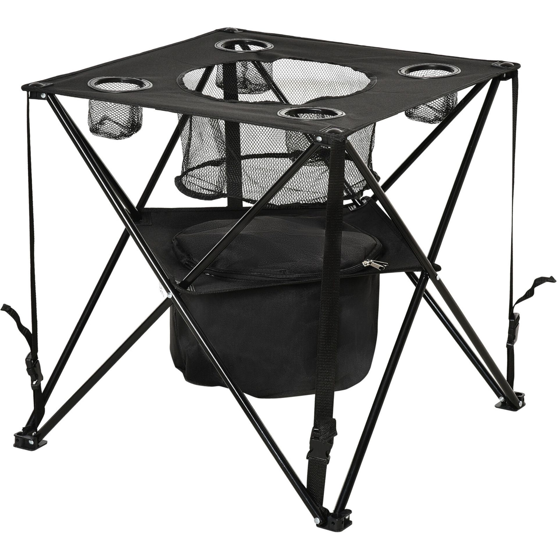 **NEW**COOLER & CARRY BAG FOLDING CAMPING TABLE PICNIC TABLE W/ BUILT-IN>>DELIVERY AVAILABLE<<