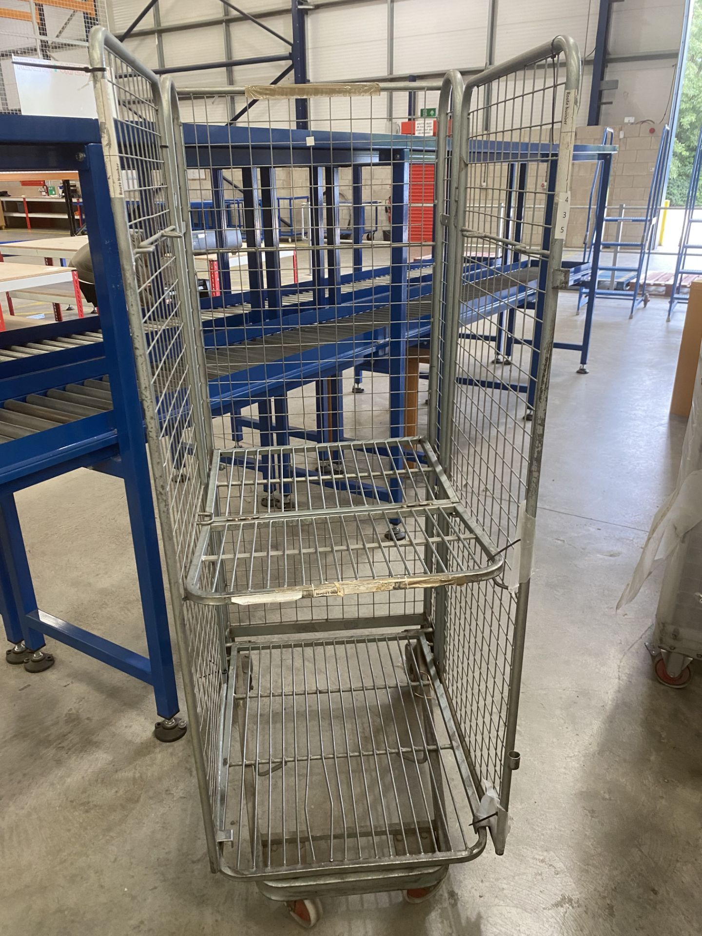 LARGE SIZE ROLL CAGE TROLLY - Image 2 of 3