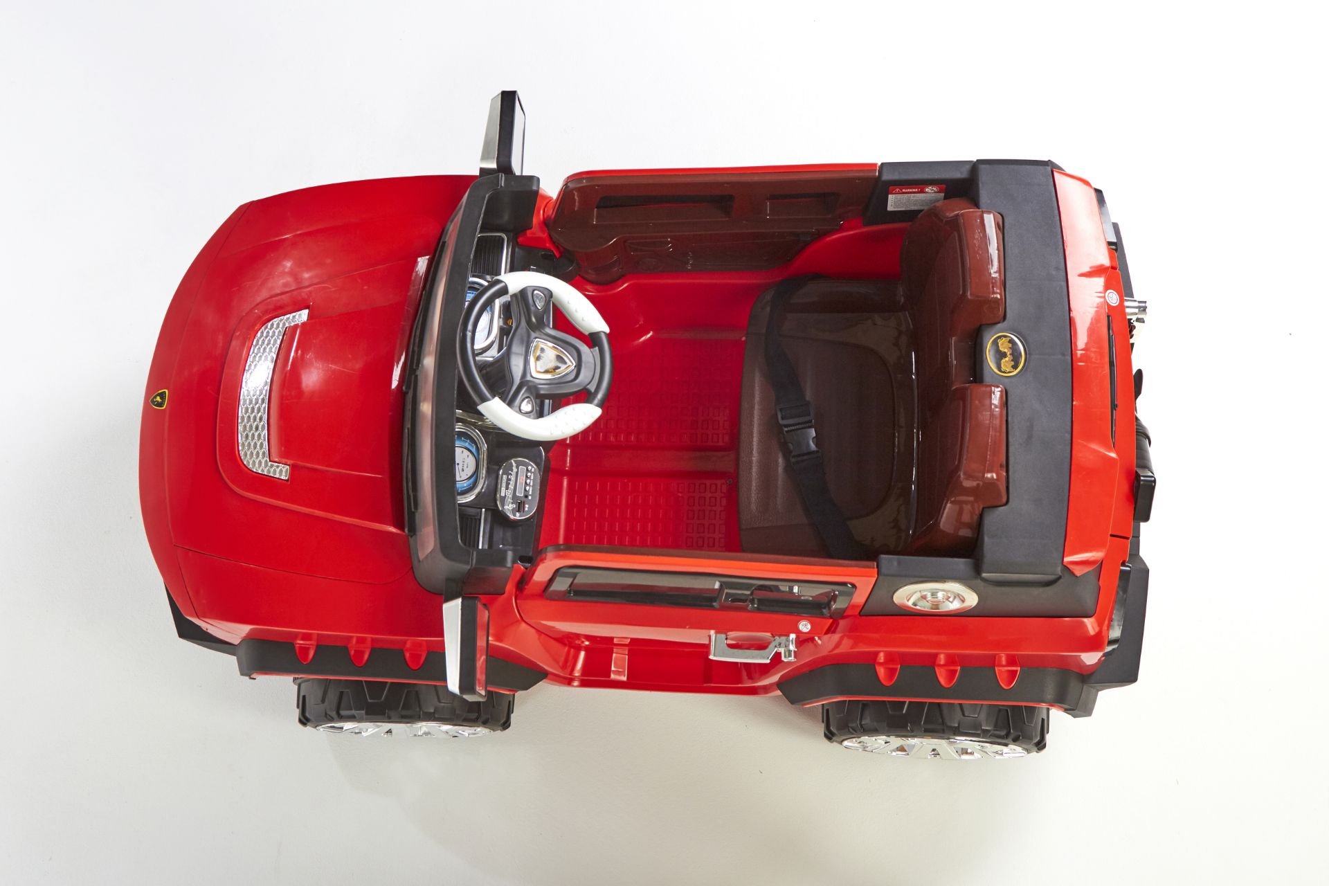 RED 4X4 KIDS ELECTRIC RIDE ON JEEP WITH REMOTE - Image 13 of 13