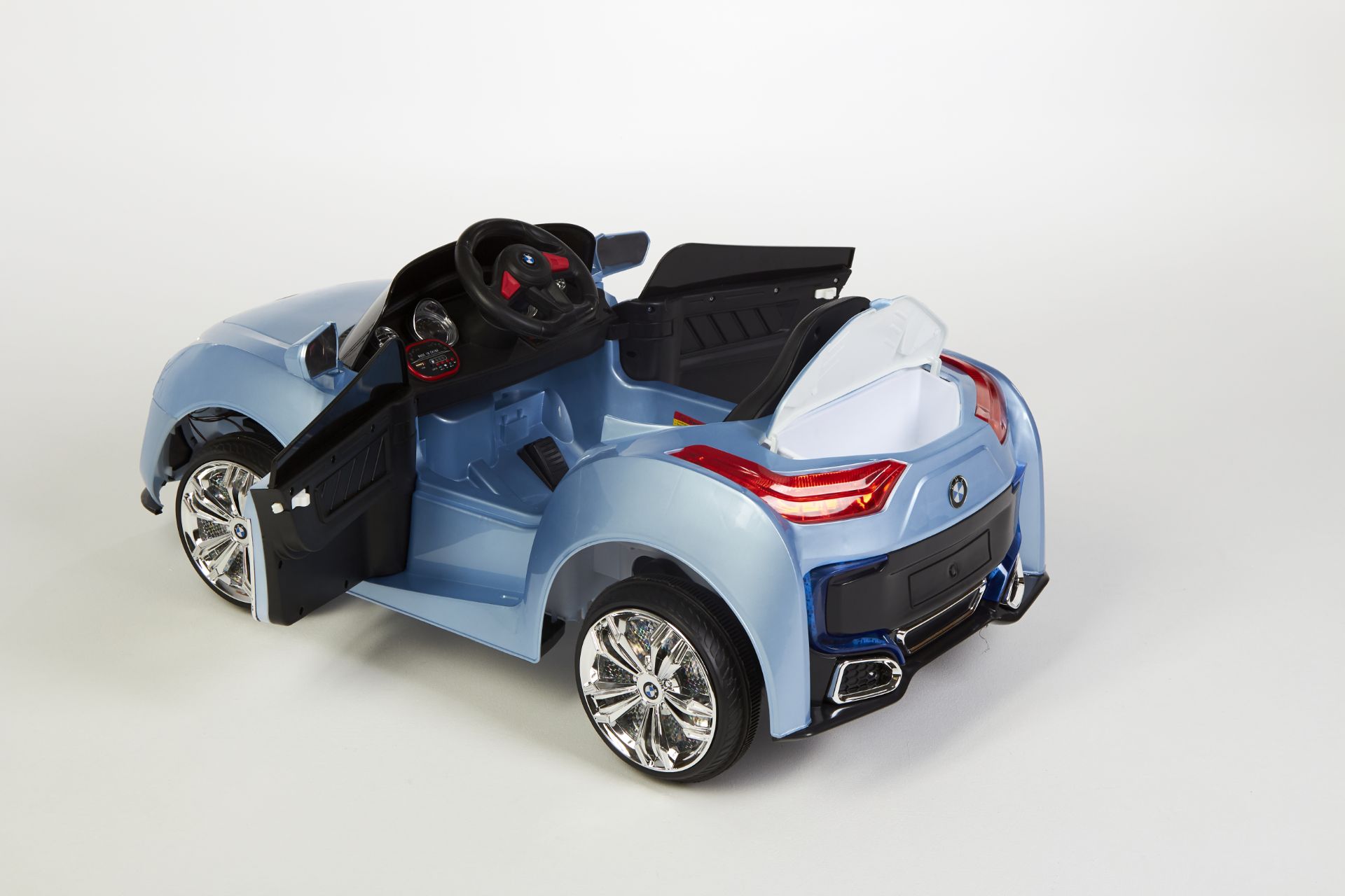 BRAND NEW BLUE KIDS ELECTRIC TOY CAR - BMW STYLE - Image 7 of 10