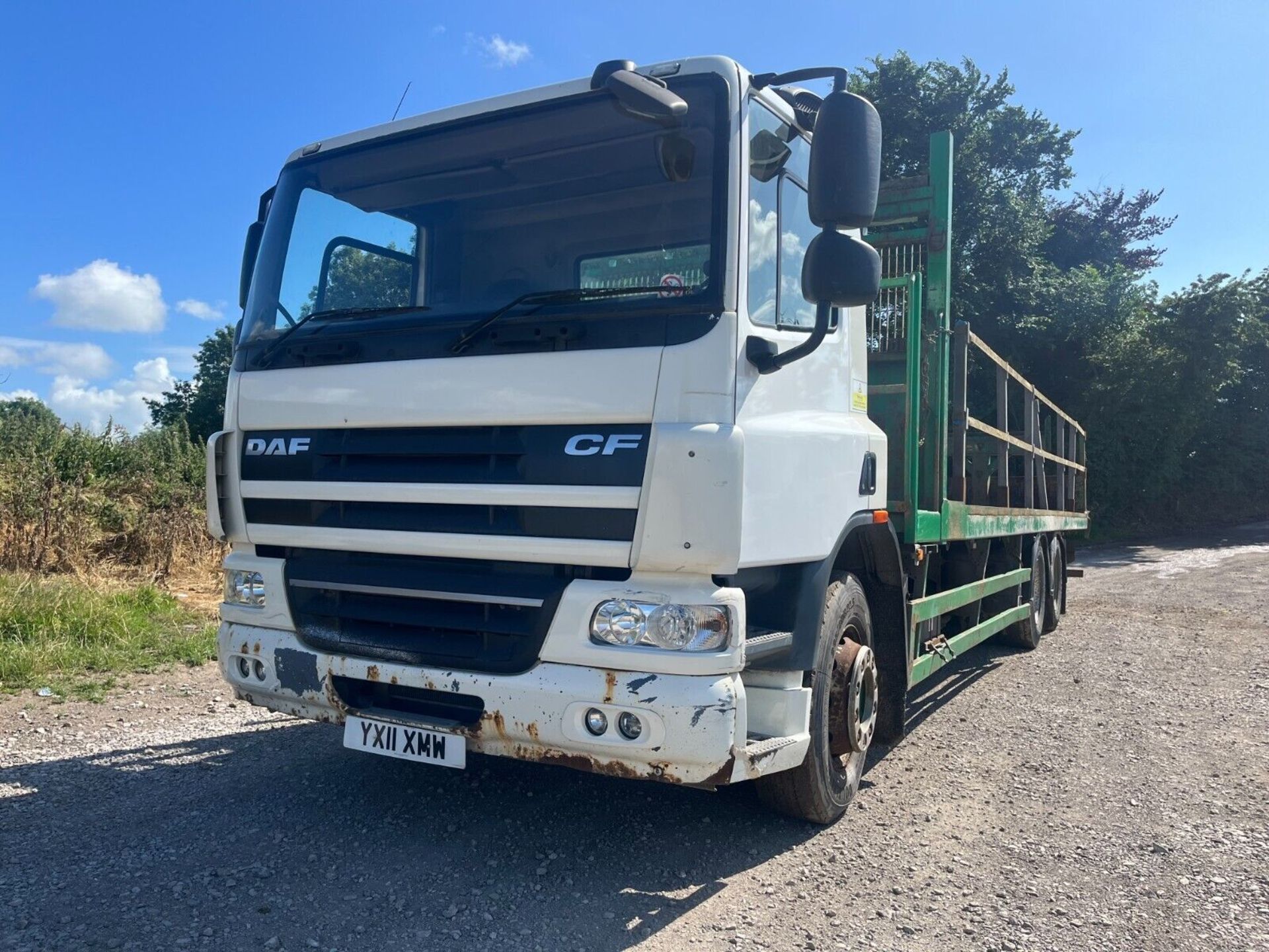 2011 DAF CF75 310 REAR LIFT AXLE WAGON TRUCK 26TON GROSS TESTED 30/11/2023 - Image 3 of 13