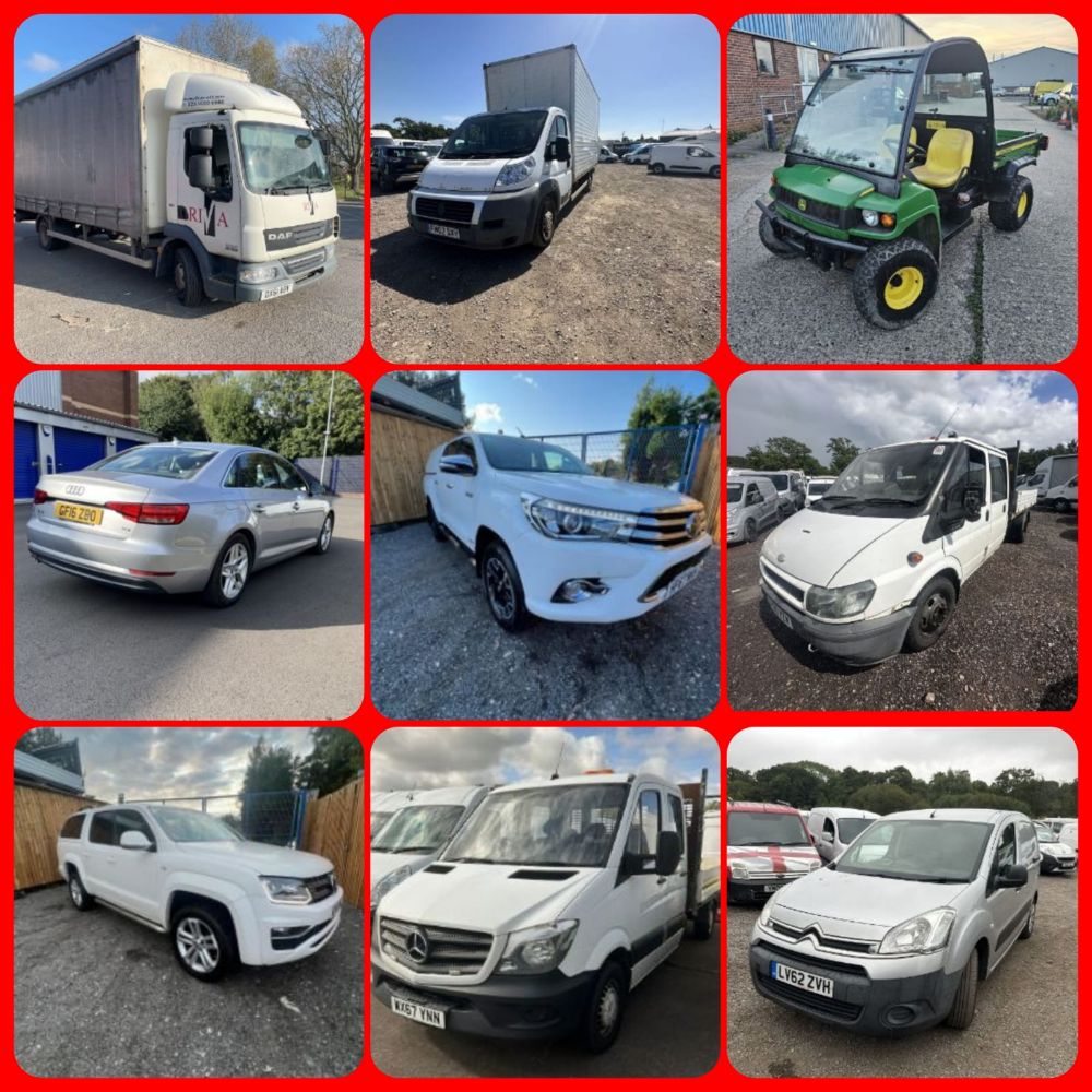 MEGA CLEARANCE OF TRADE PRICED VANS, CARS, TRUCKS, 4X4'S, QUADS, CARAVANS & MOTORHOMES Ends Monday 4th September 2023 at 2pm