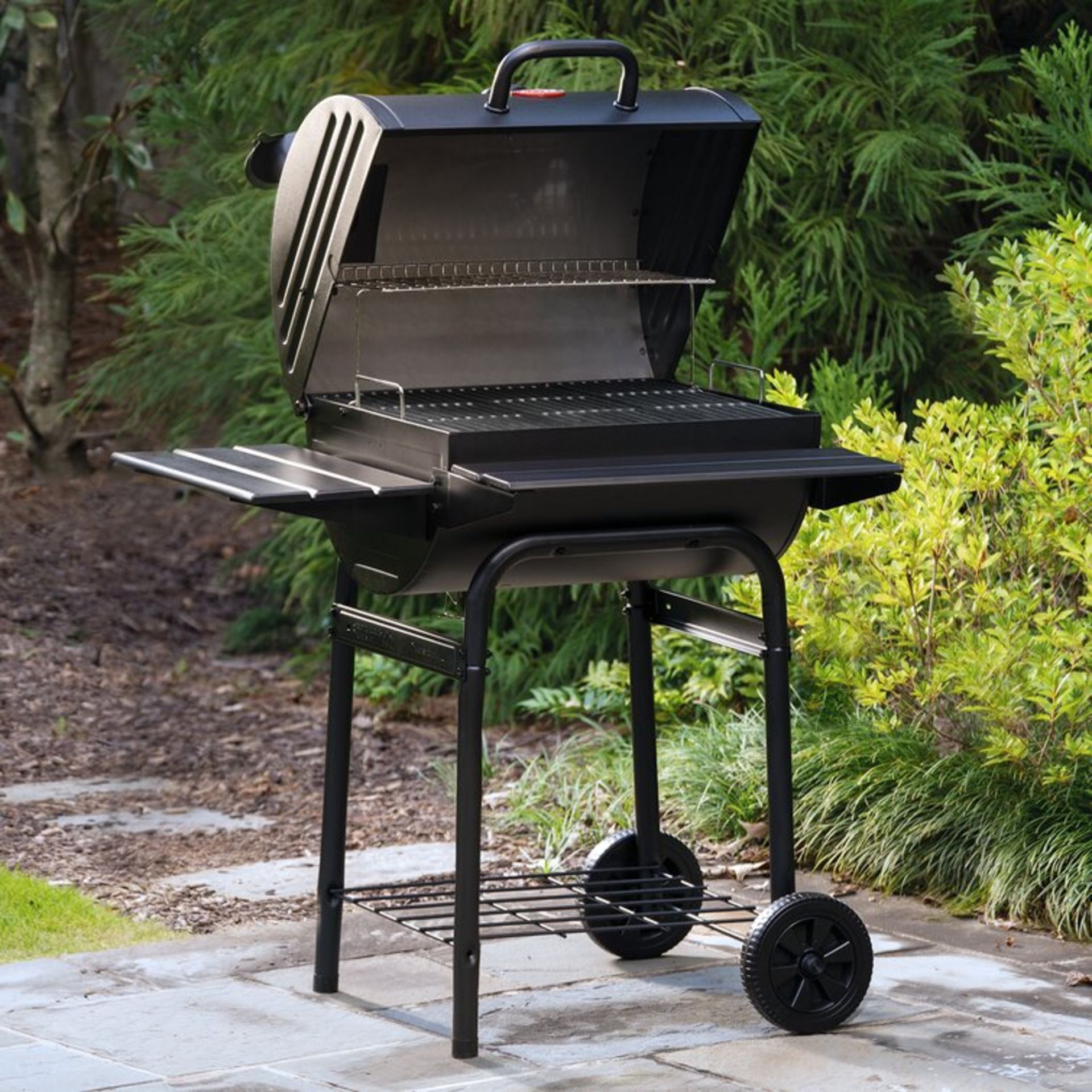 BRAND NEW CHAR-GRILLER 71CM BARREL CHARCOAL BBQ - Image 2 of 5