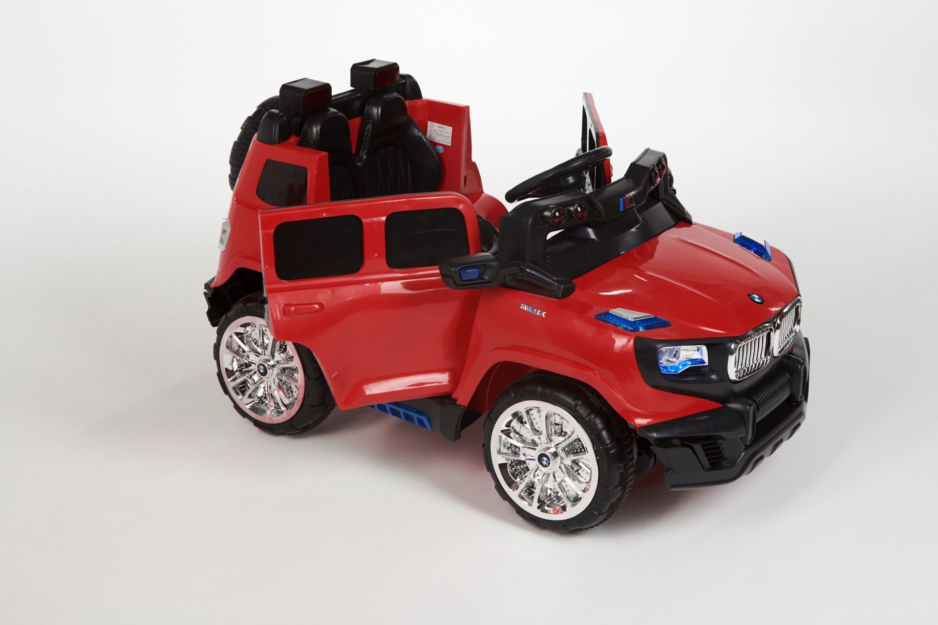 RED KIDS ELECTRIC RIDE ON CAR WITH PARENTAL CONTROL BRAND NEW BOXED - Image 9 of 11