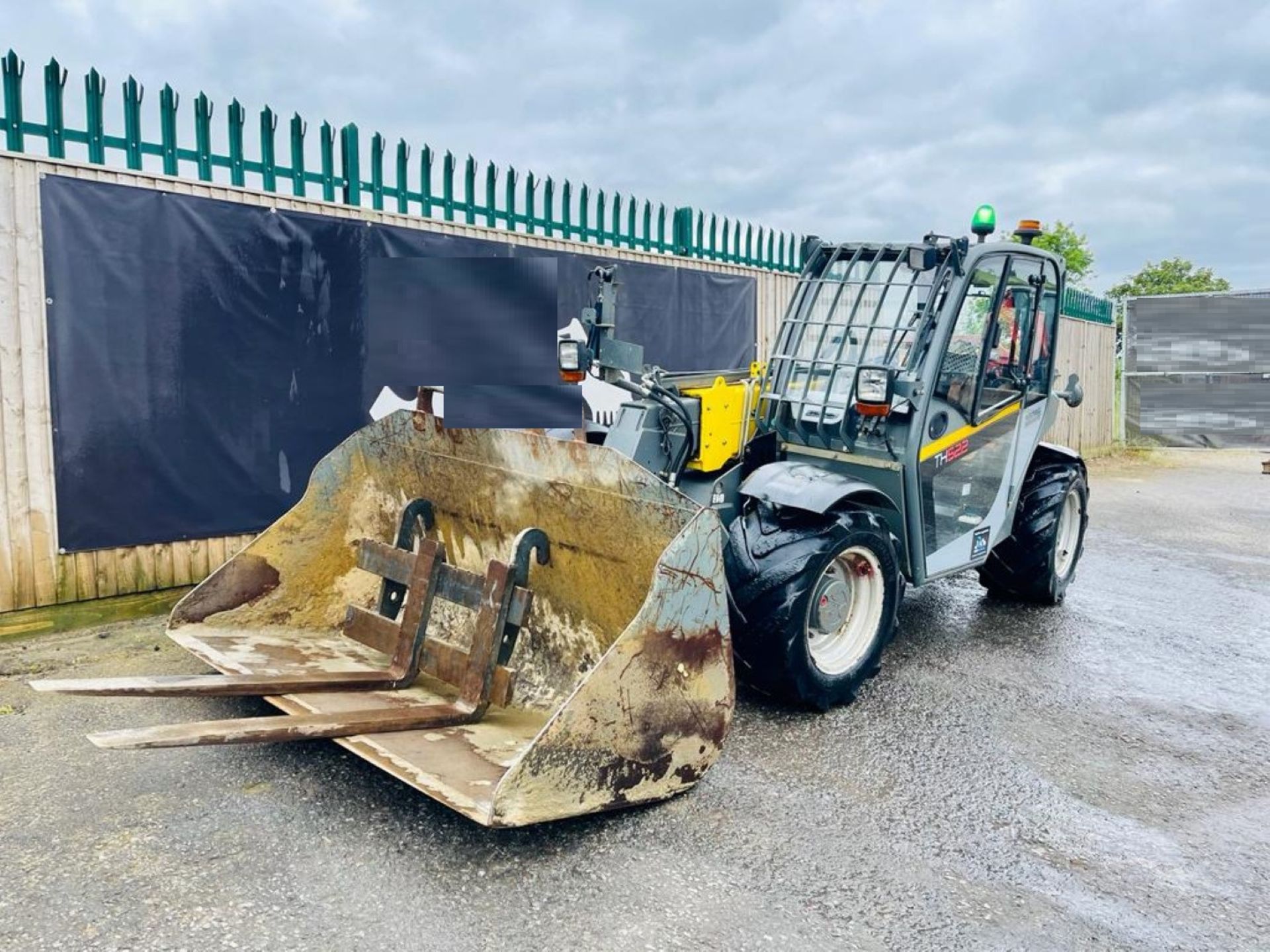 WACKER NEUSON TH522 YEAR 2016 3335 HOURS JOYSTICK HYDRAULIC HITCH 5 M REACH 2200 KG LIFT - Image 5 of 15