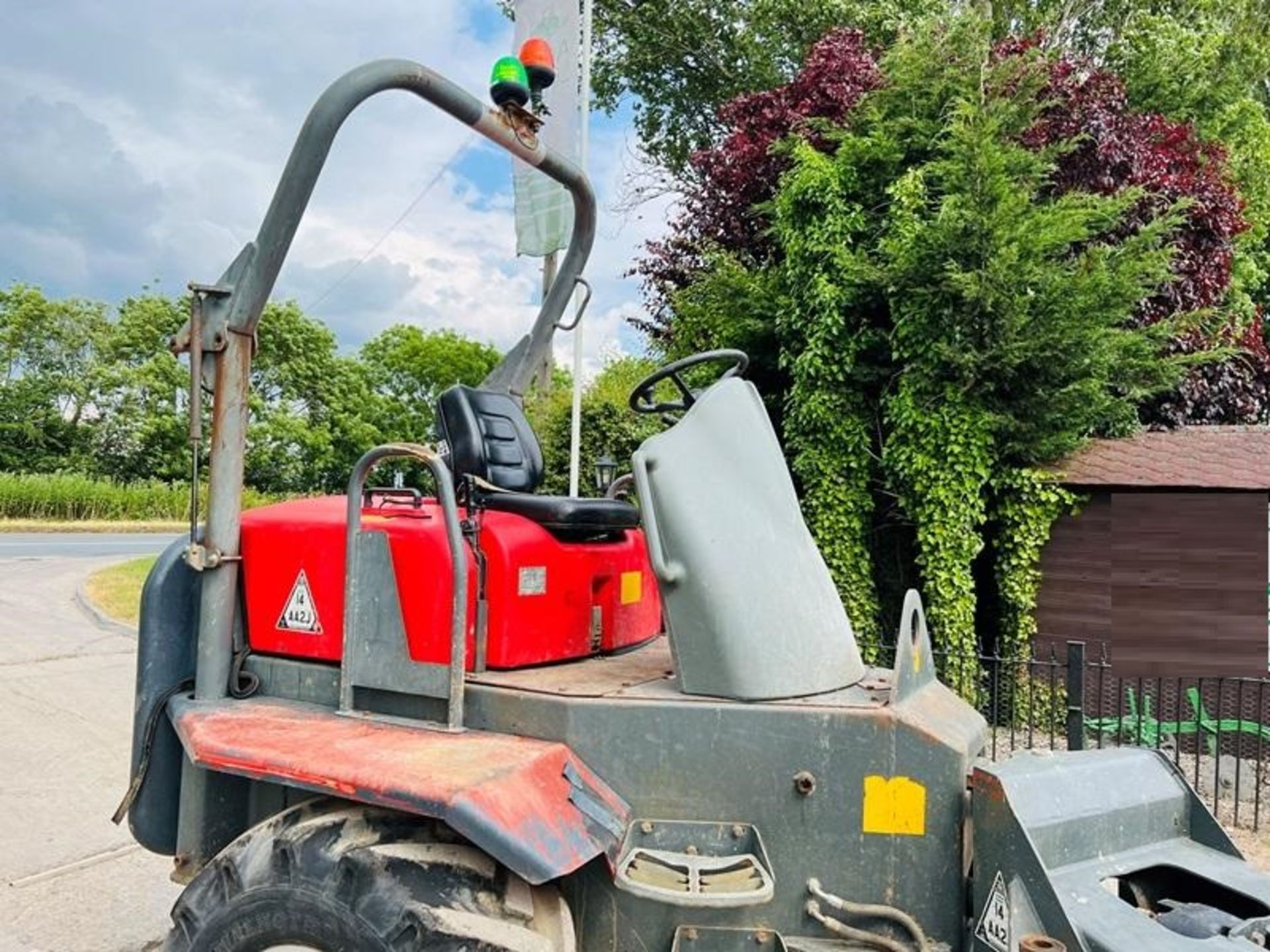 WACKER NEUSON 6001 4WD DUMPER C/W PERKINS ENGINE - Image 10 of 15