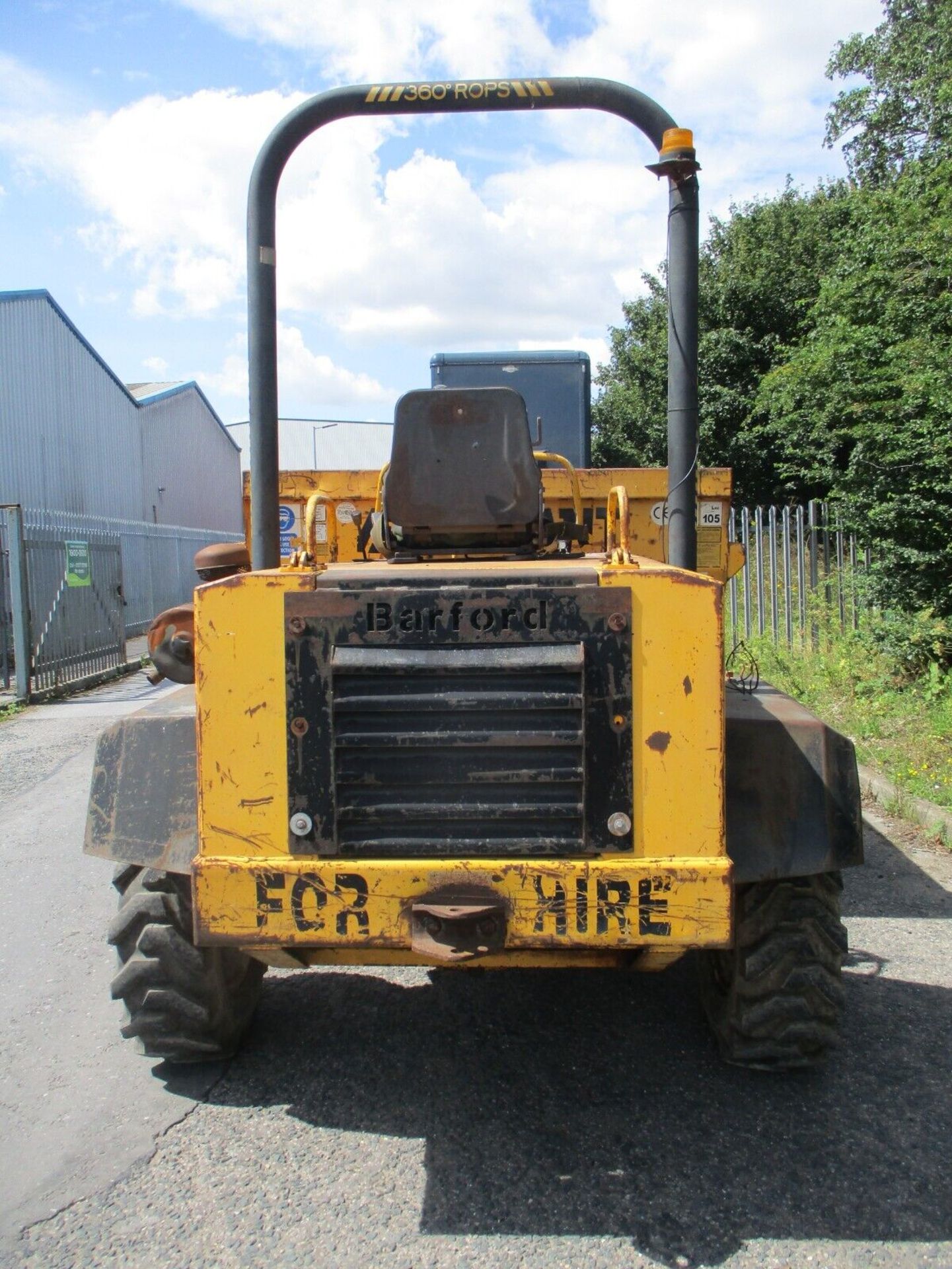 BARFORD 5 TON DUMPER THWAITES BENFORD TEREX JCB PERKINS 6 - Image 5 of 11