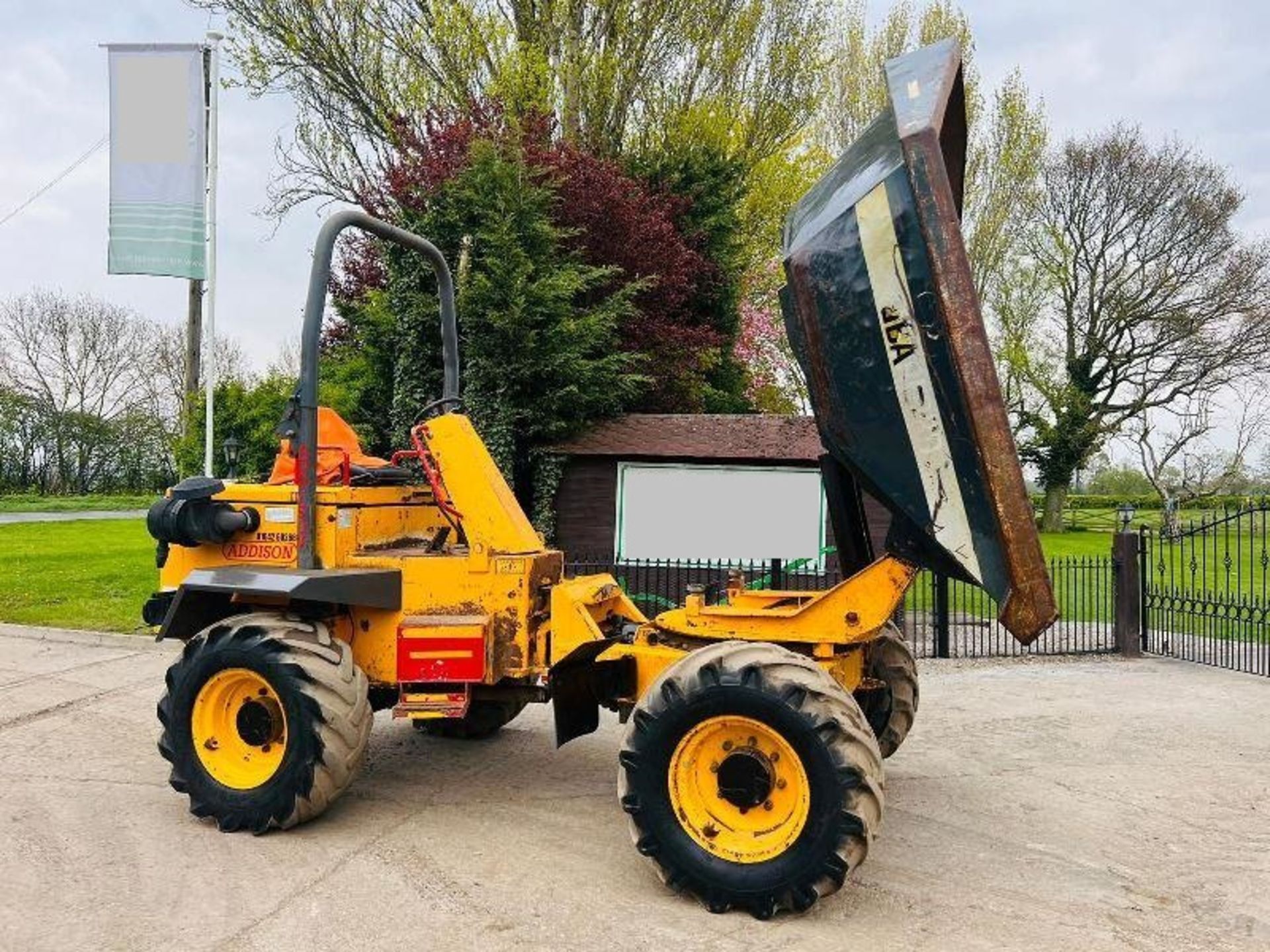 BARFORD SXR6000 4WD SWIVEL TIP DUMPER C/W ROLE BAR - Image 15 of 16