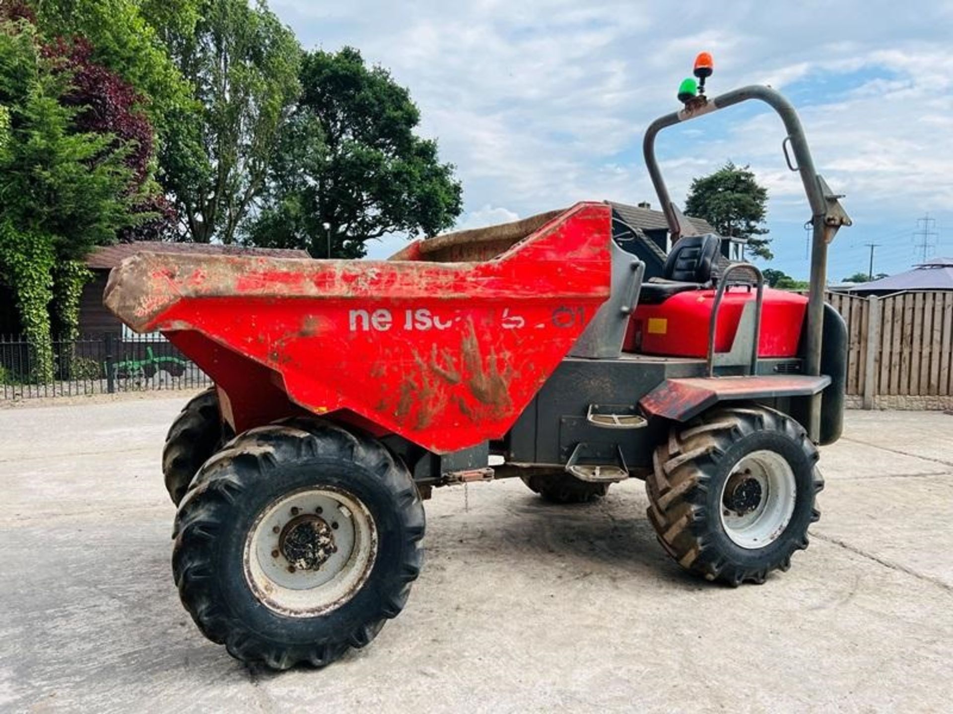 WACKER NEUSON 6001 4WD DUMPER C/W PERKINS ENGINE