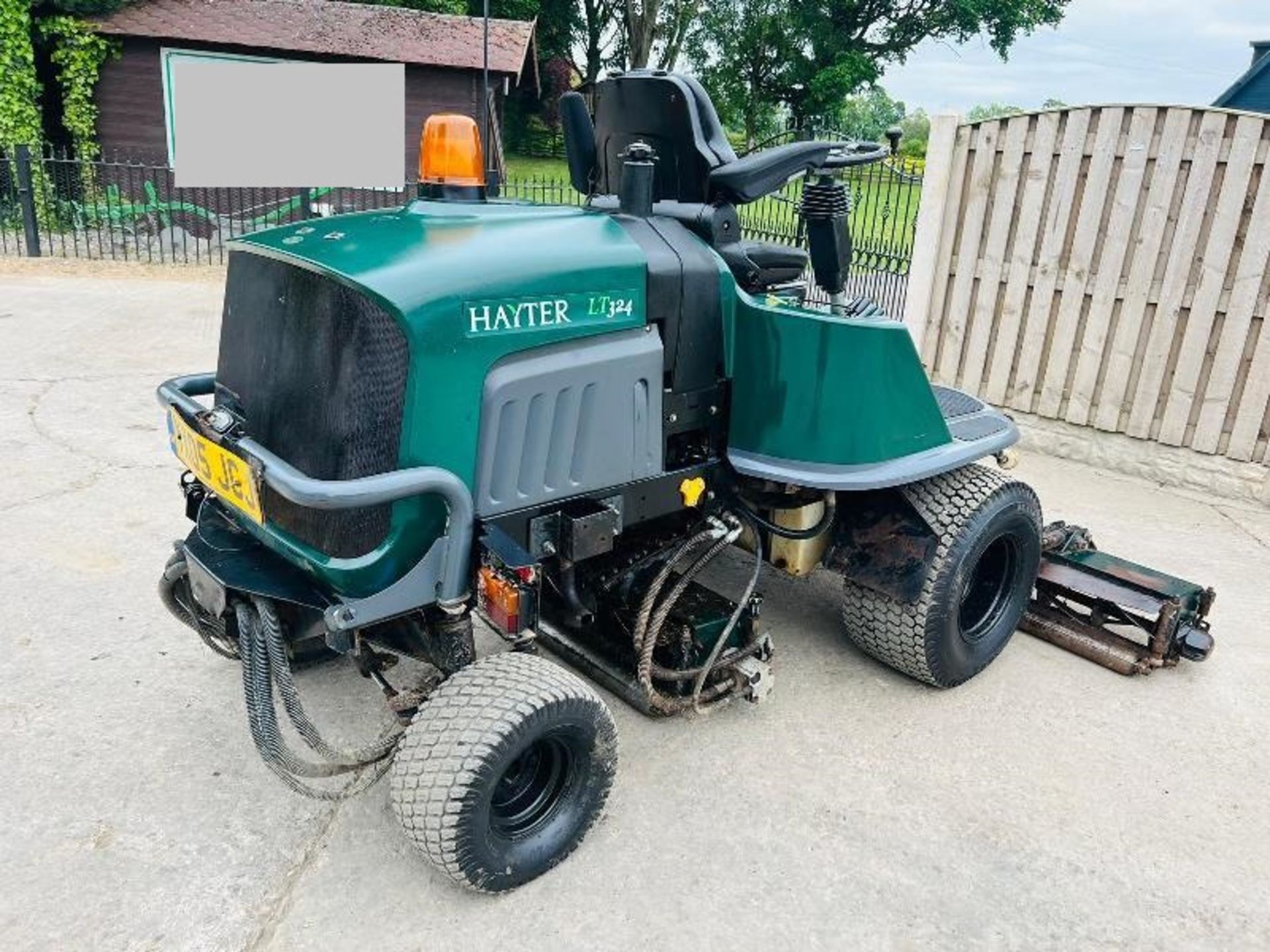 HAYTER LT324 4WD 3 GANG DIESEL MOWER *ROAD REGISTERED* - Image 7 of 14