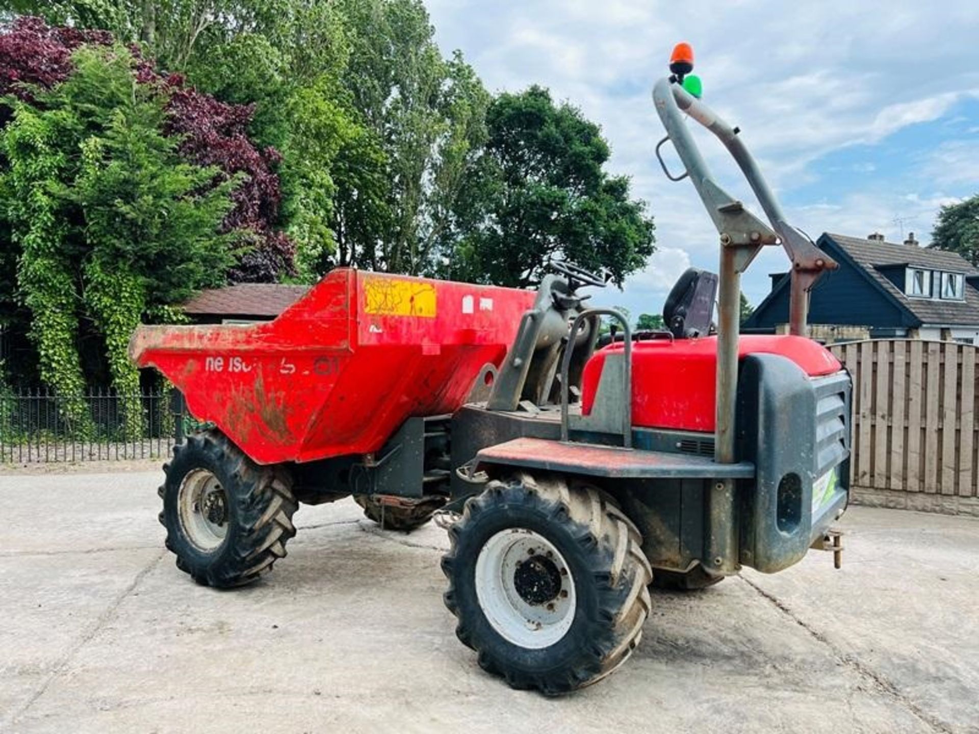 WACKER NEUSON 6001 4WD DUMPER C/W PERKINS ENGINE - Image 2 of 15