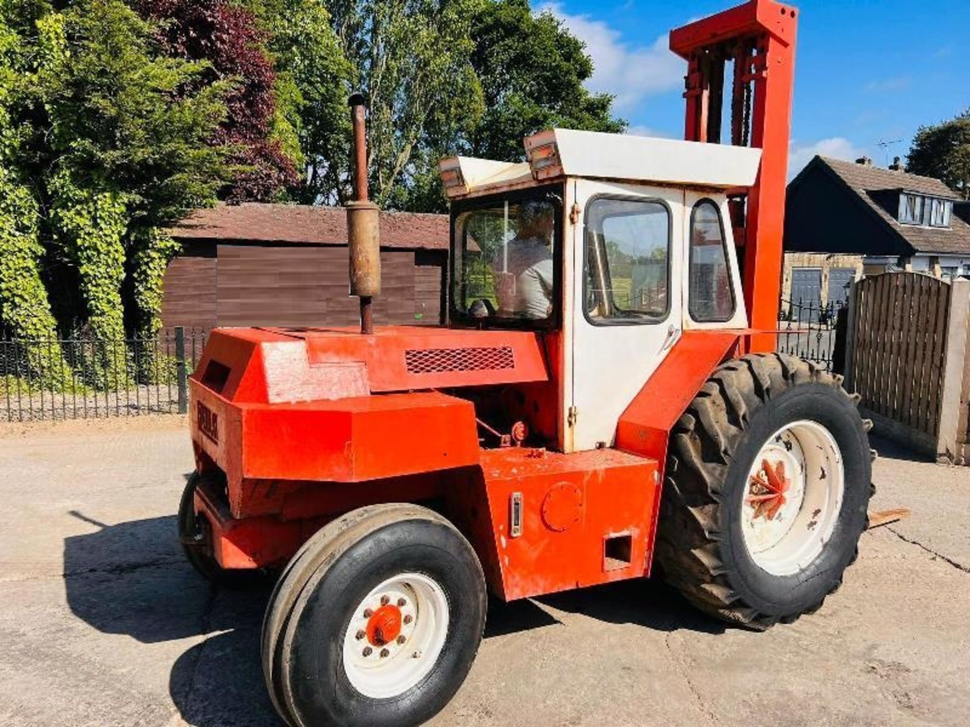 FINLAY F60 ROUGH TERRIAN FORKLIFT C/W TWO STAGE MAST - Image 18 of 19