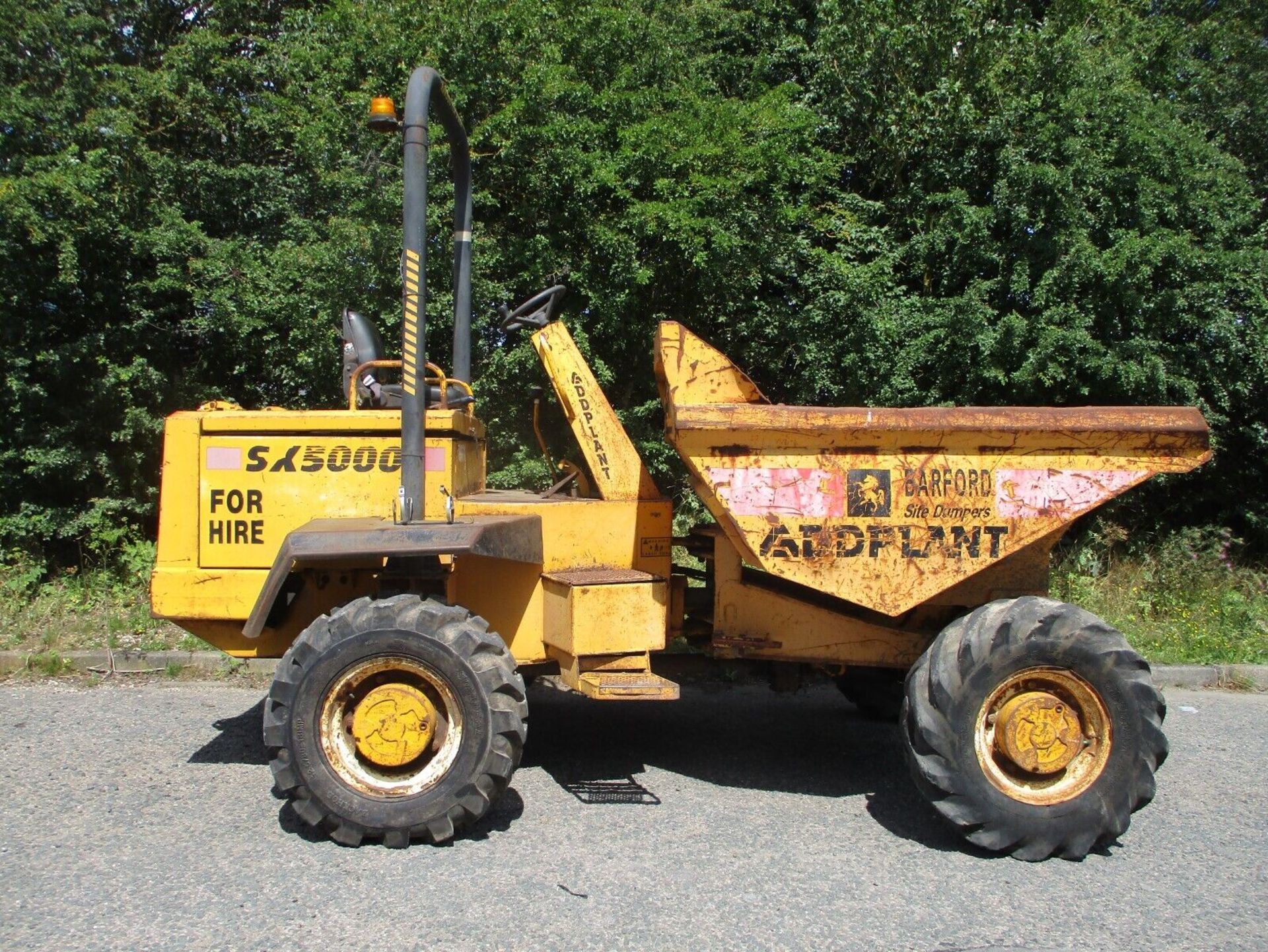 BARFORD 5 TON DUMPER THWAITES BENFORD TEREX JCB PERKINS 6 - Image 10 of 11