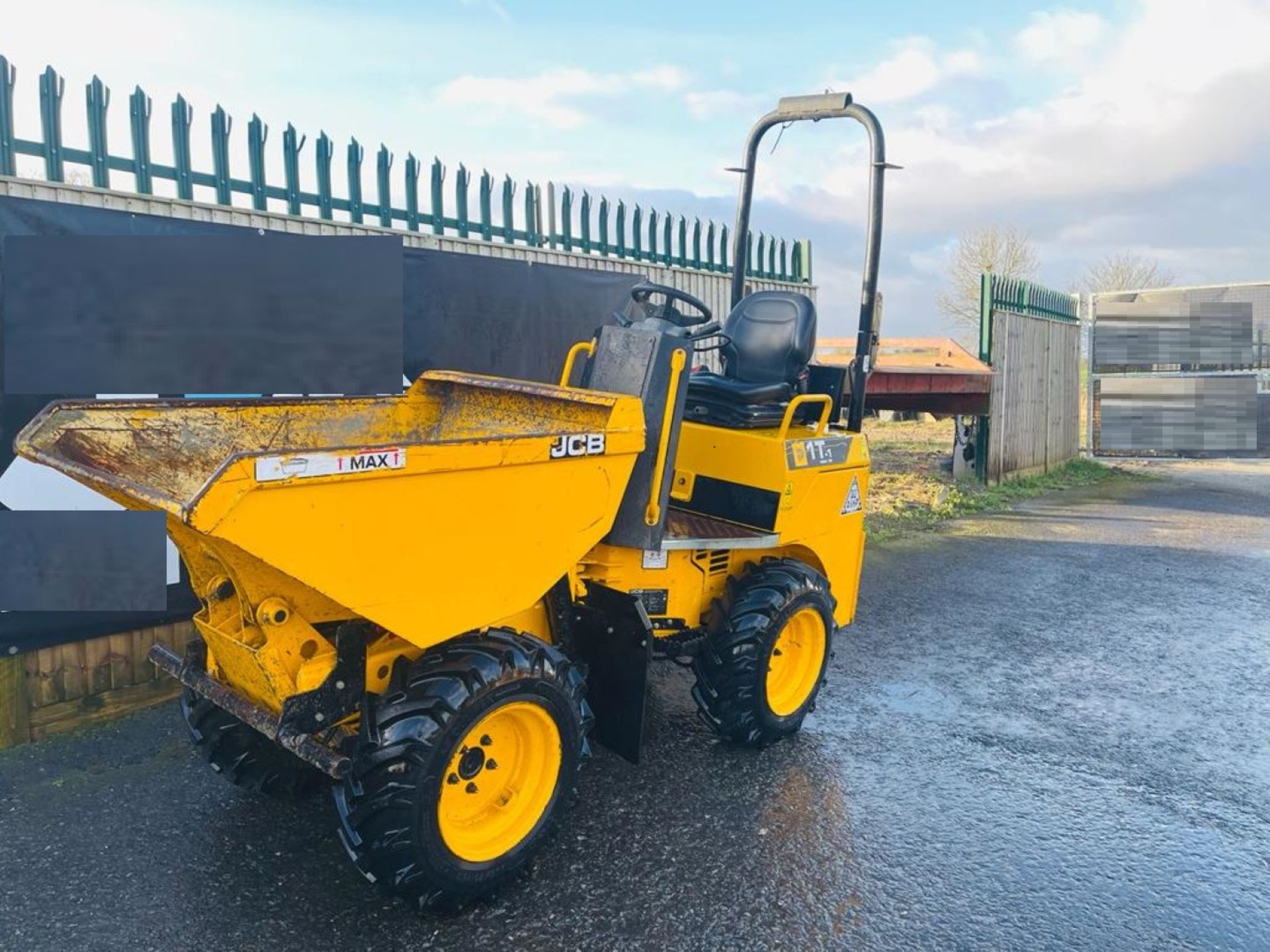 JCB 1 T HIGH TIP - 2019 - ONLY 418 HOURS - Image 4 of 13