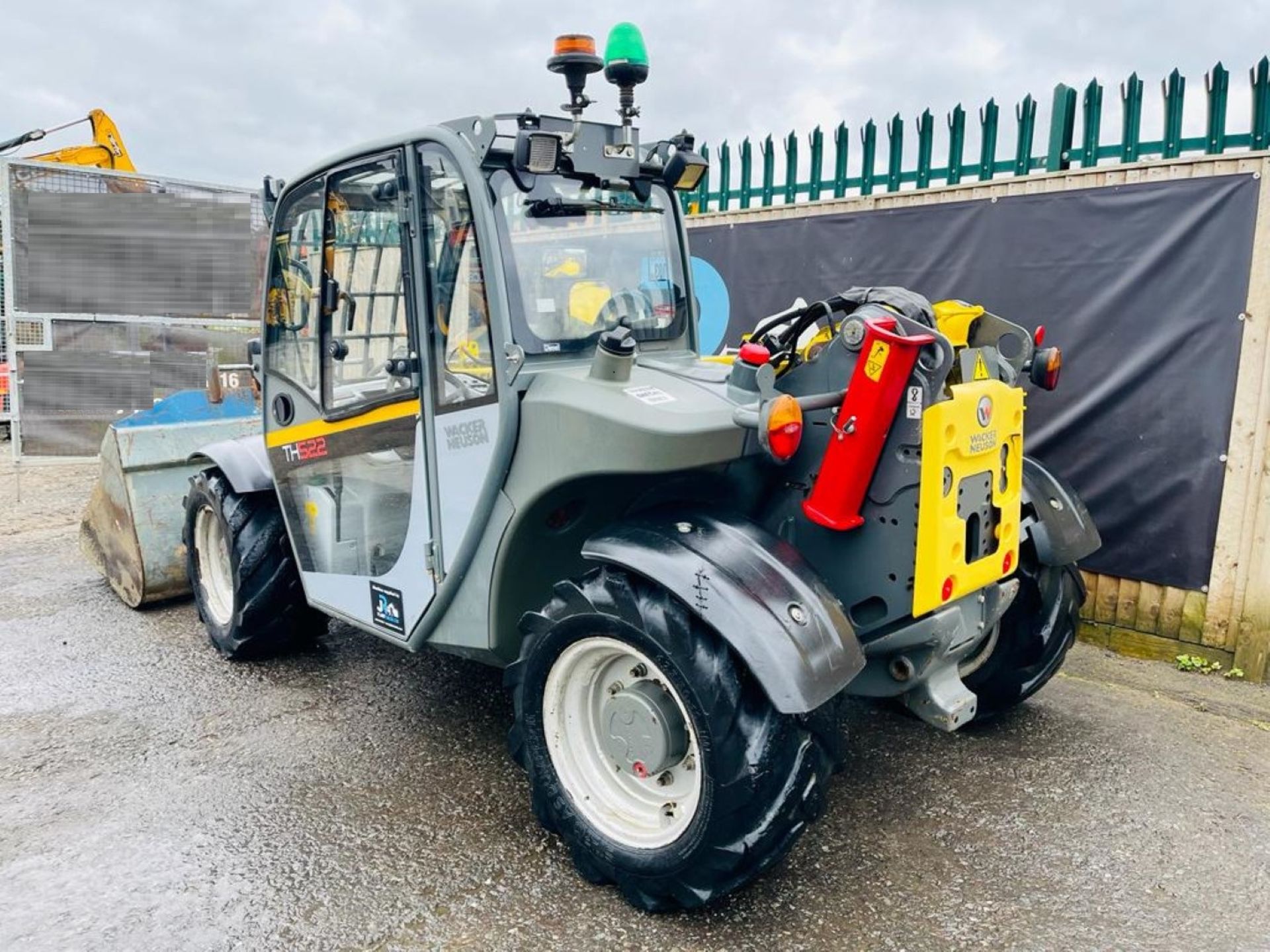 WACKER NEUSON TH522 YEAR 2016 3335 HOURS JOYSTICK HYDRAULIC HITCH 5 M REACH 2200 KG LIFT - Image 7 of 15