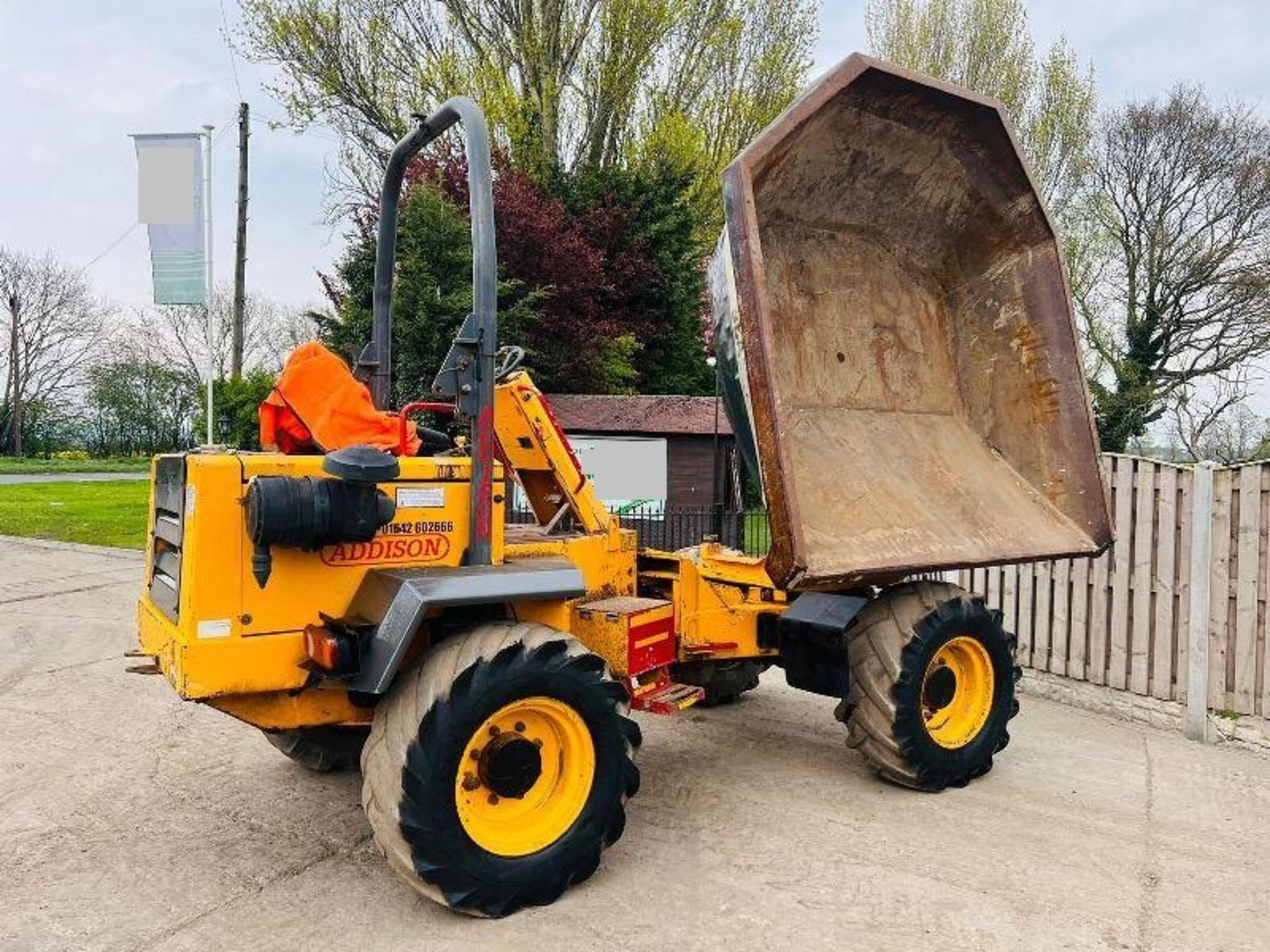 BARFORD SXR6000 4WD SWIVEL TIP DUMPER C/W ROLE BAR - Image 16 of 16