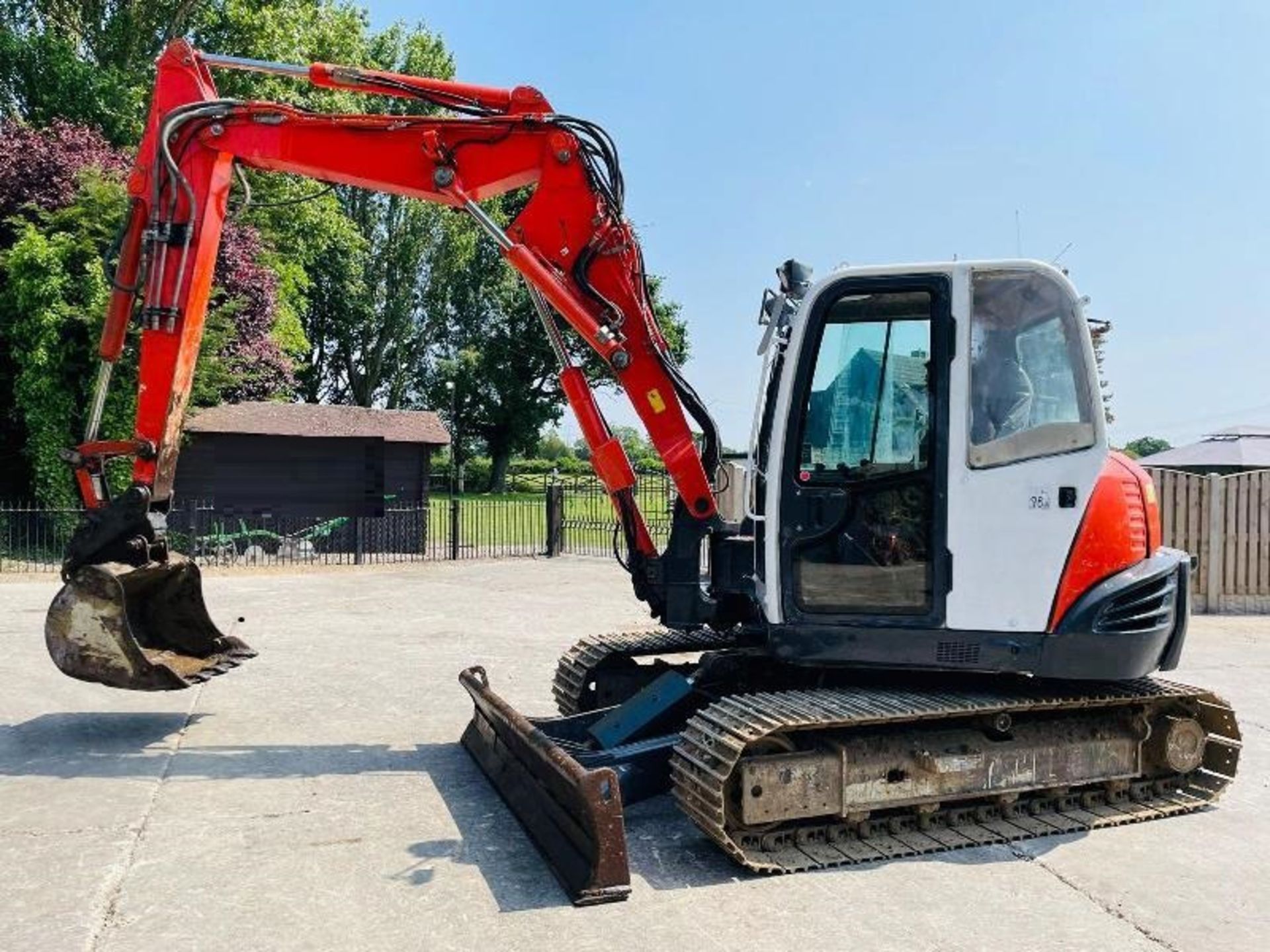 KUBOTA KX080-3 EXCAVATOR *YEAR 2013, ZERO SWING * C/W THREE PEACE BOOM - Image 15 of 19